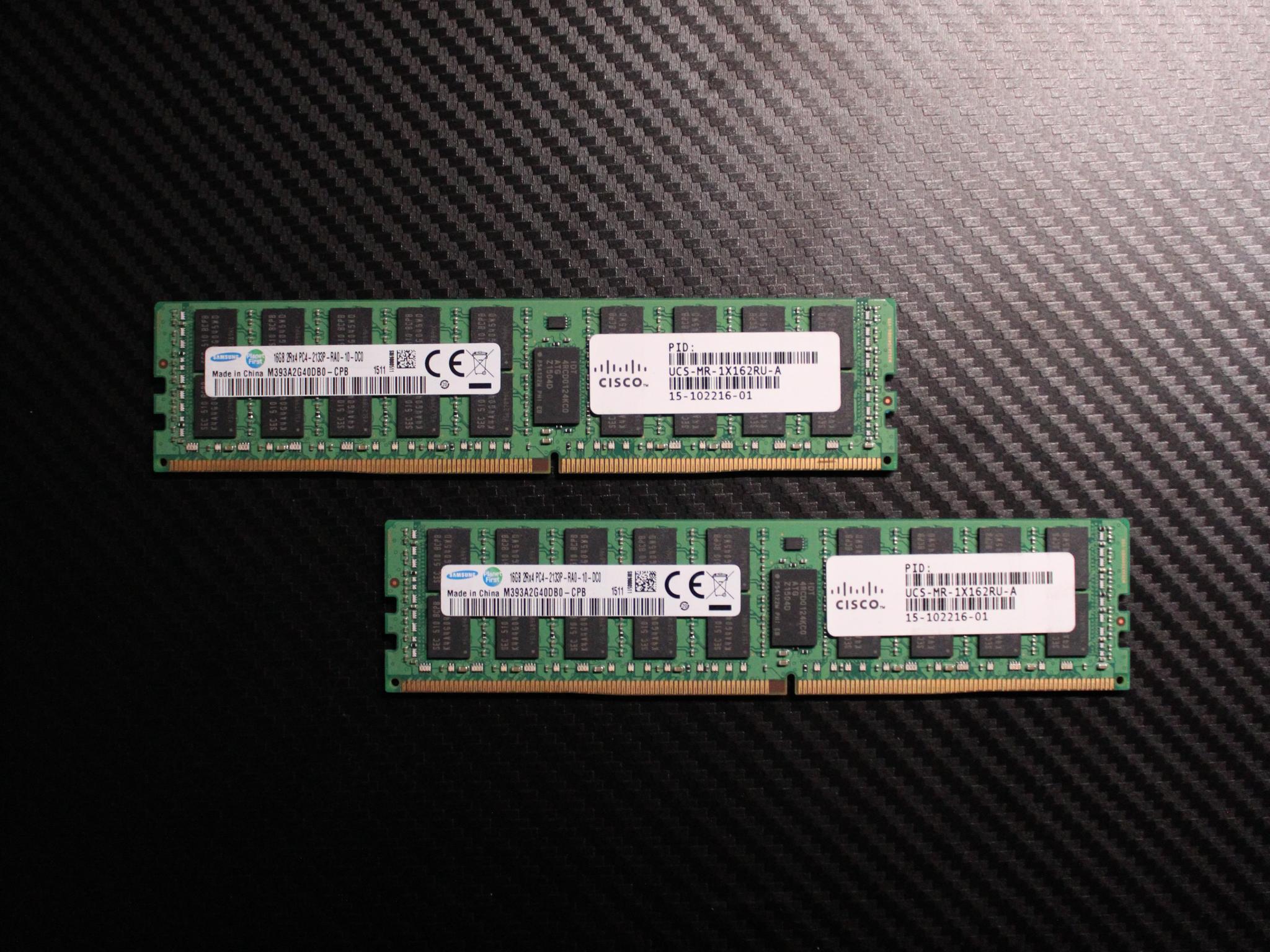 Samsung 32GB Kit DDR4 RDIMM Server RAM (x2 16GB) | Cisco UCS Validated | PC4-2133P