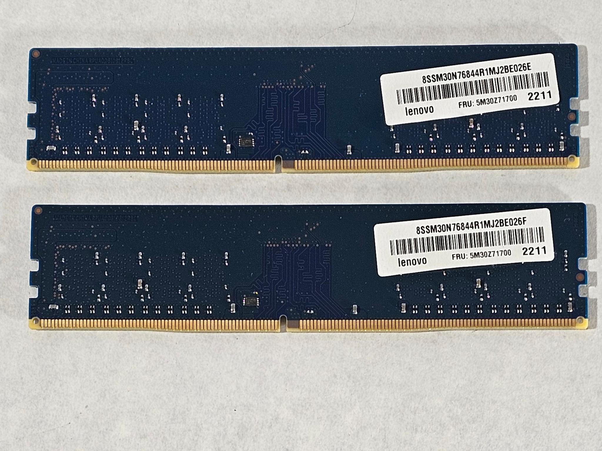 16GB DDR4 (2x8GB) CL22 3200MT/s Ramaxel