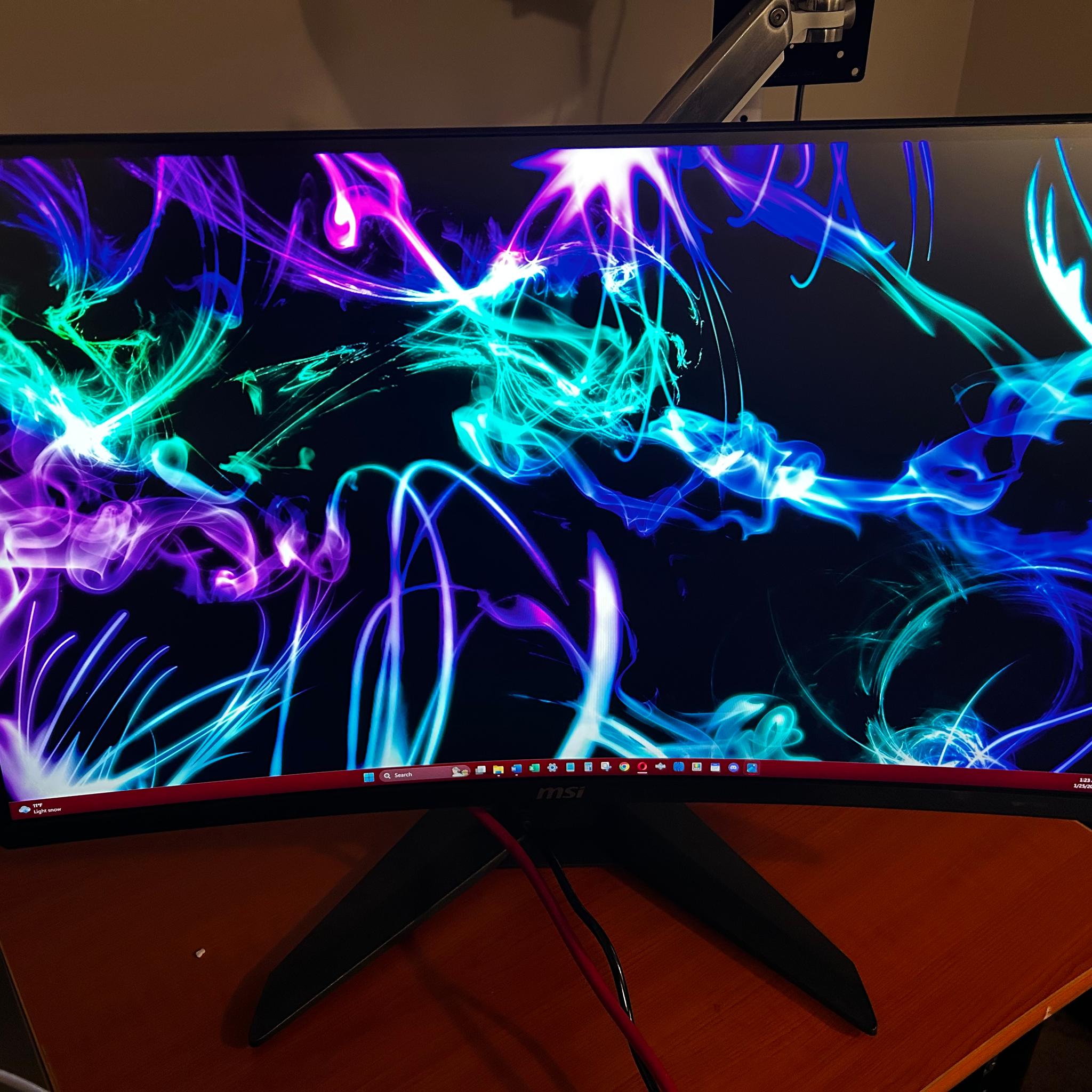 MSI 27" 2K WQHD (2560 x 1440) 180Hz Curved Gaming Monitor (MAG 274CQF) (PRICE DROP, WONT LAST LONG)