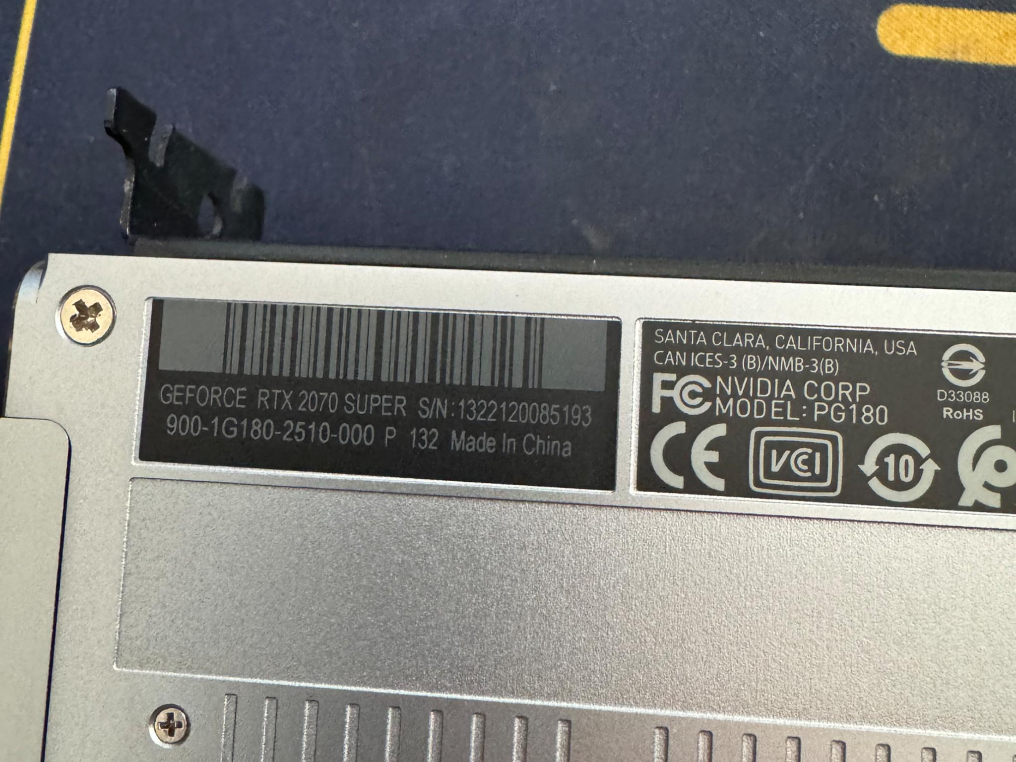 Rtx 2070 super founders edition