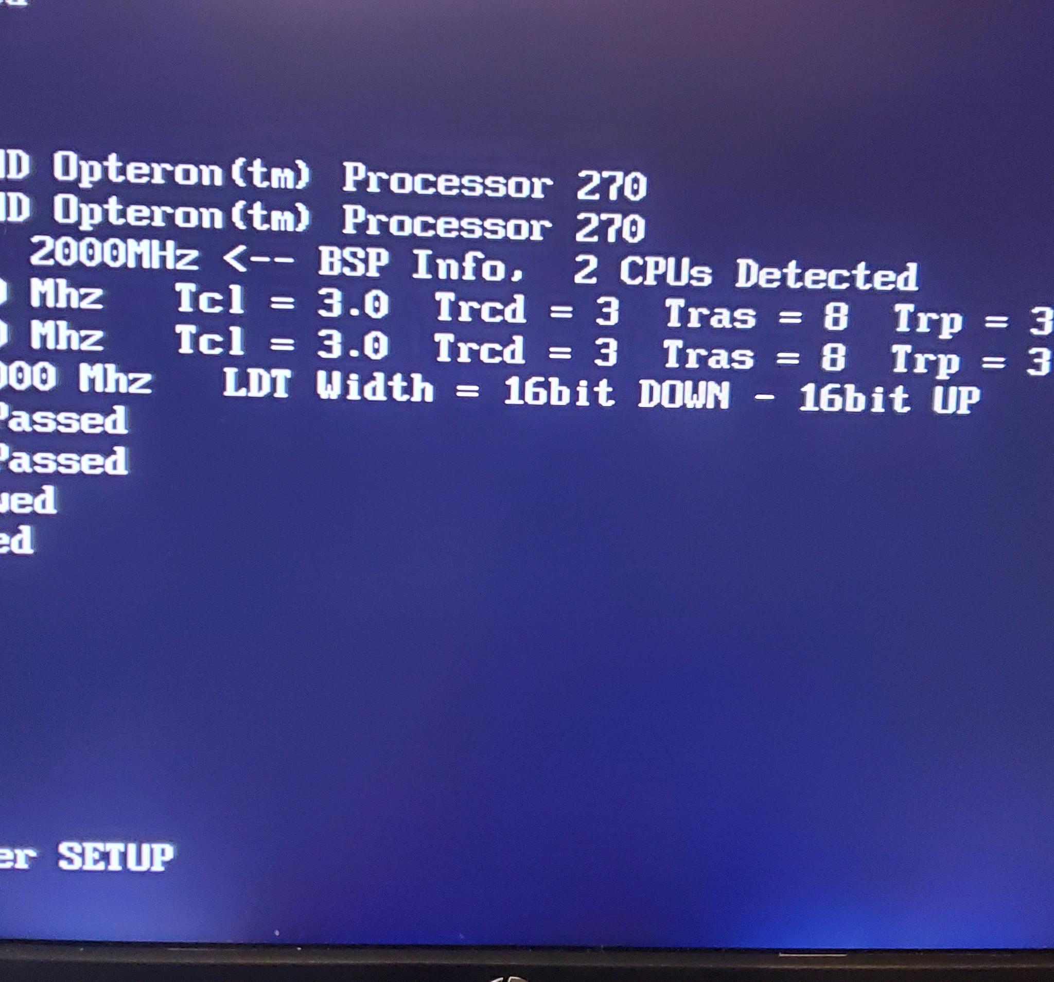 Tyan S2895A2RNF Server Motherboard, CPUs, Ram Combo