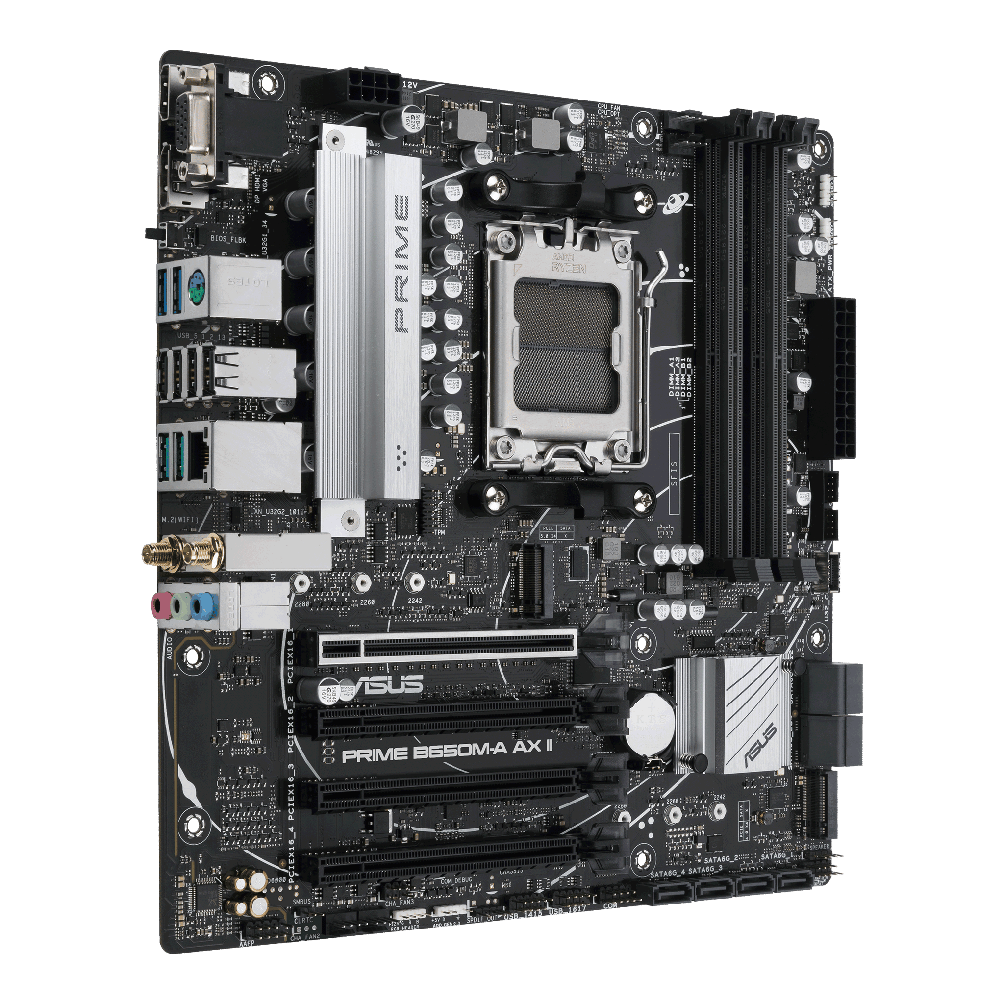 ASUS B650M-A Prime AX II AMD AM5 microATX Motherboard