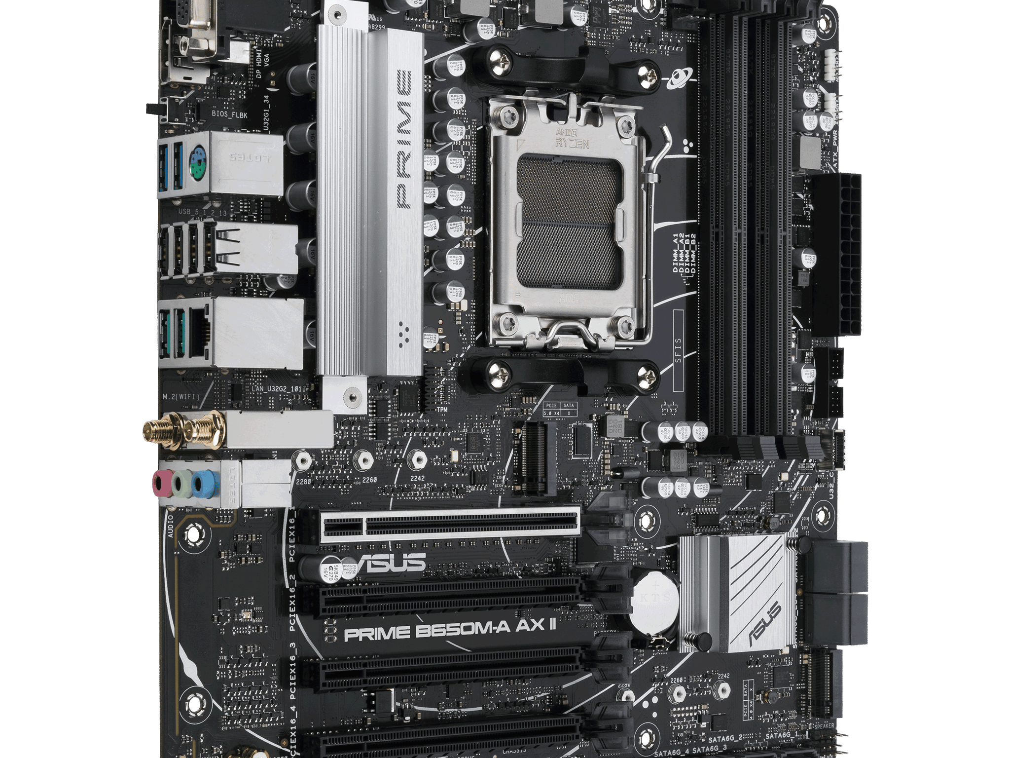 ASUS B650M-A Prime AX II AMD AM5 microATX Motherboard