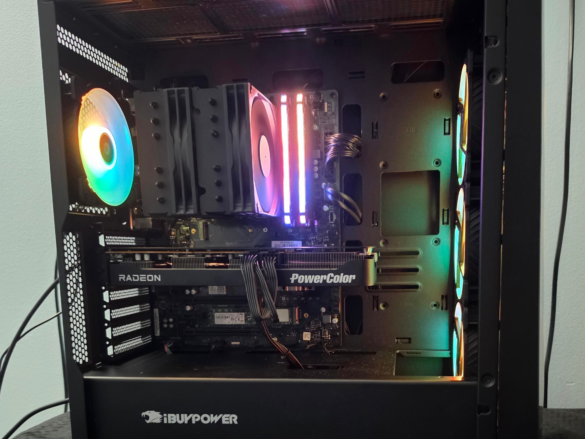 Gaming PC RX 9070 GRE-Intel Core I7-11700k-32GB DDR4 3600-1 TB NVME