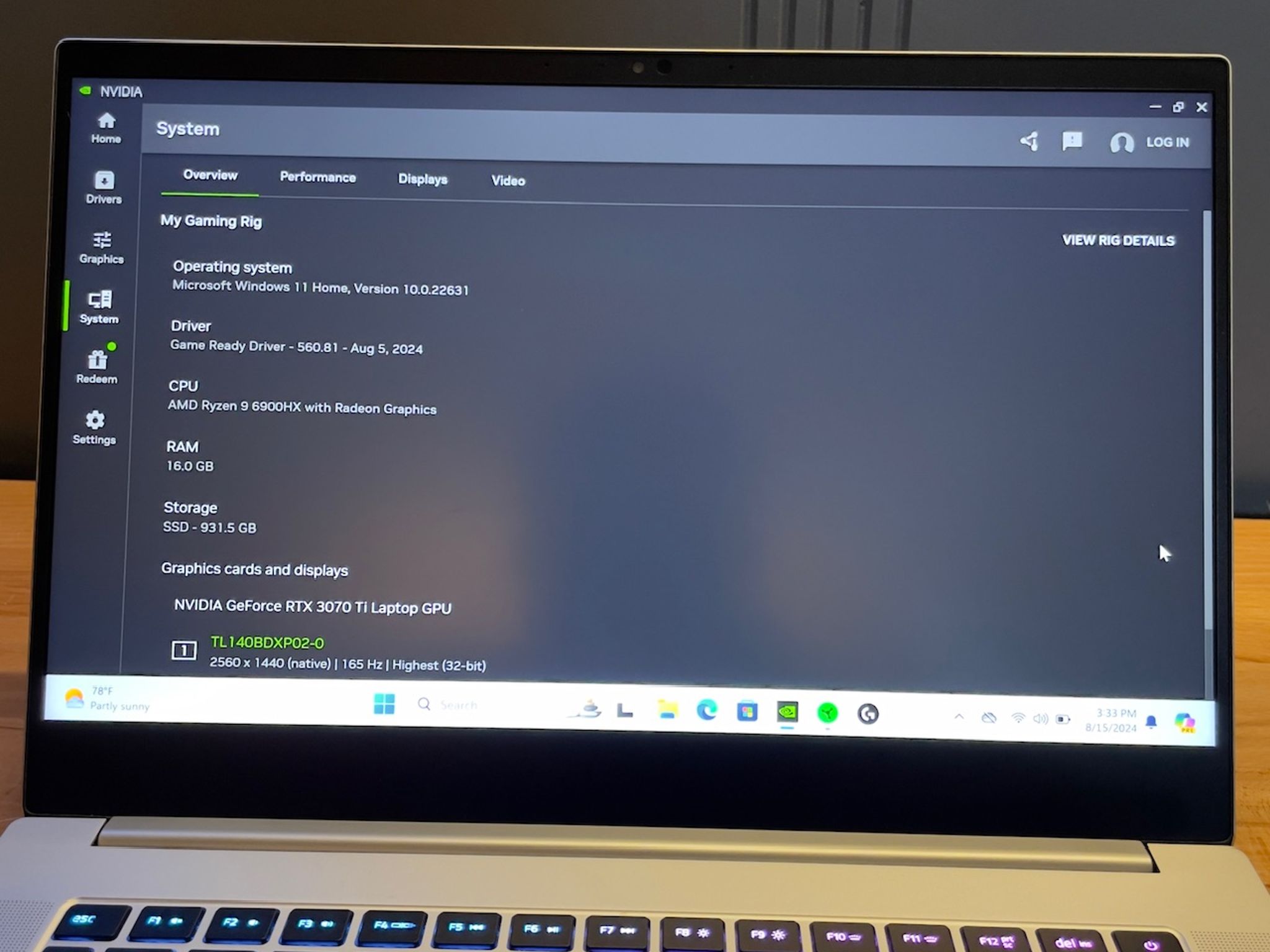 🪒 Razer Blade 14" Gaming Laptop | Ryzen 6900HX, 3070 Ti, 16GB DDR5