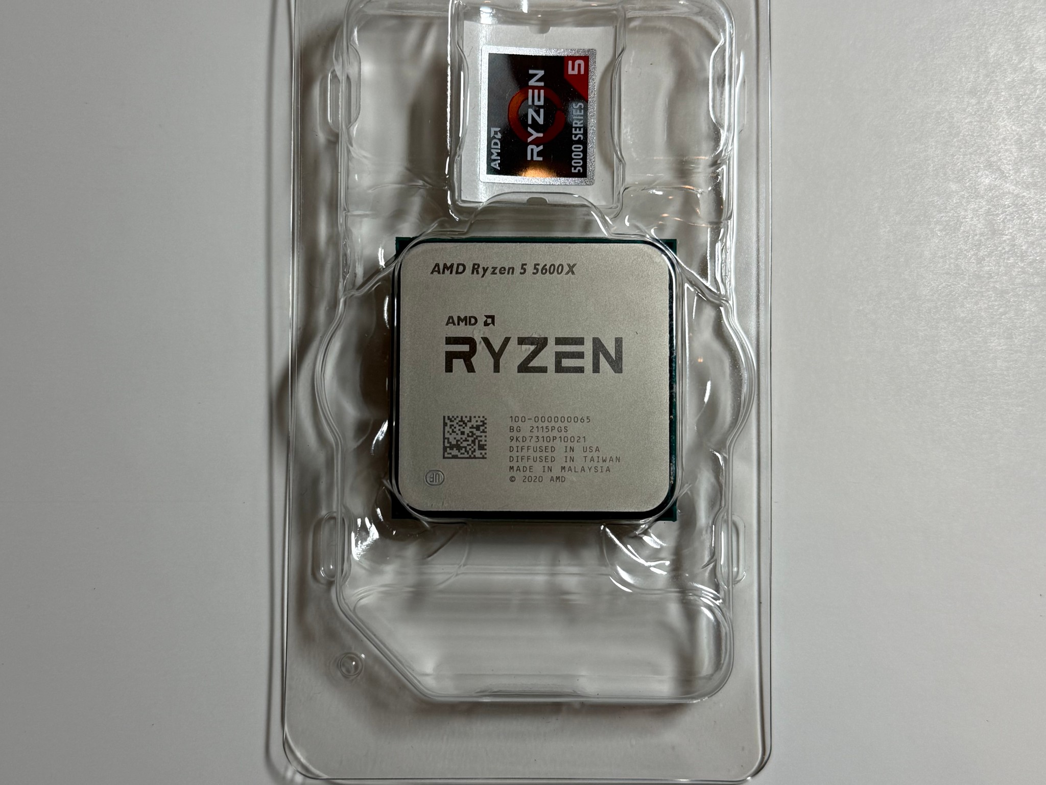 AMD Ryzen 5 5600X 3.7 GHz 6 Cores (100-000000065) Processor