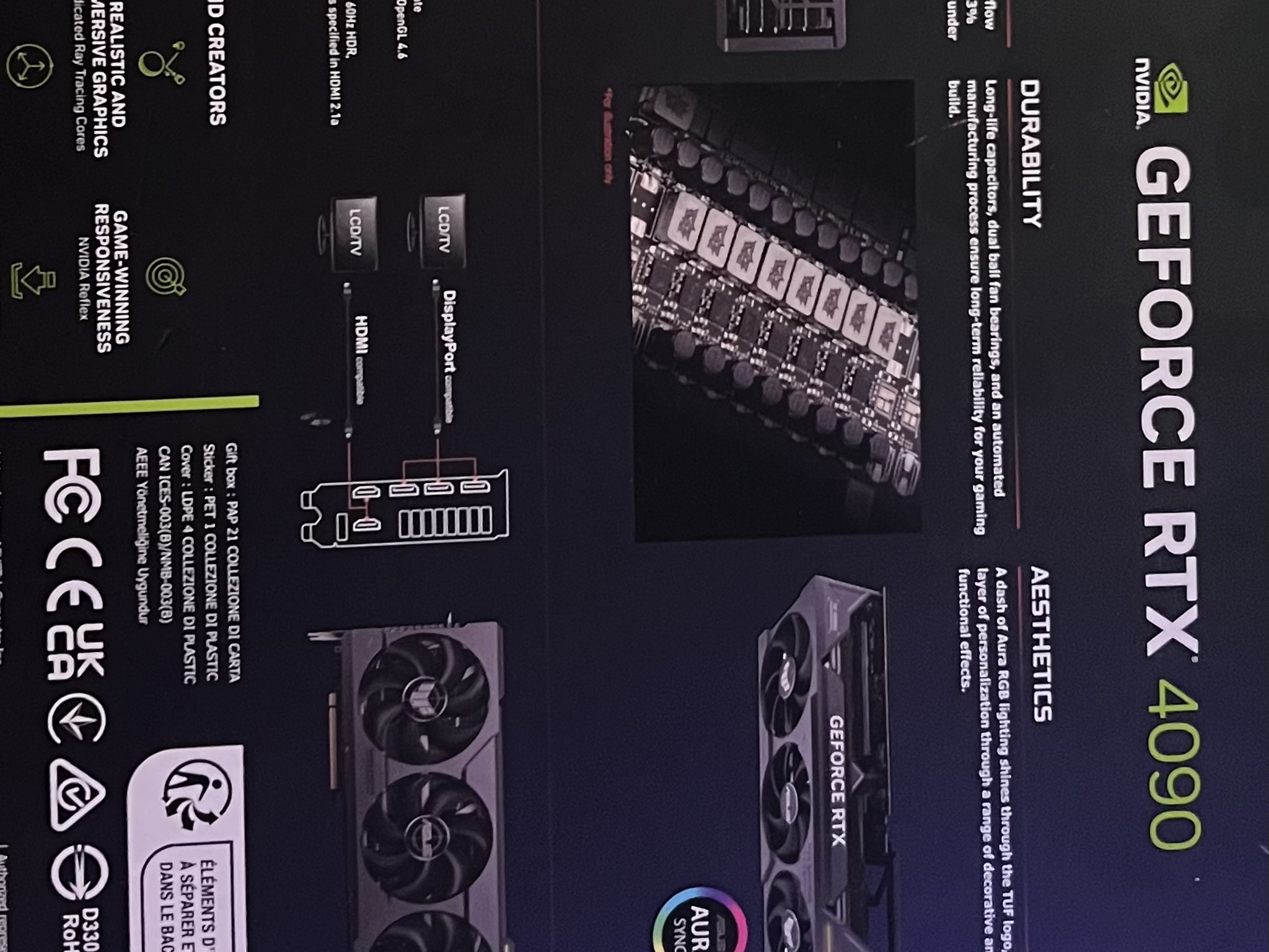 Mint Condition ASUS TUF RTX 4090