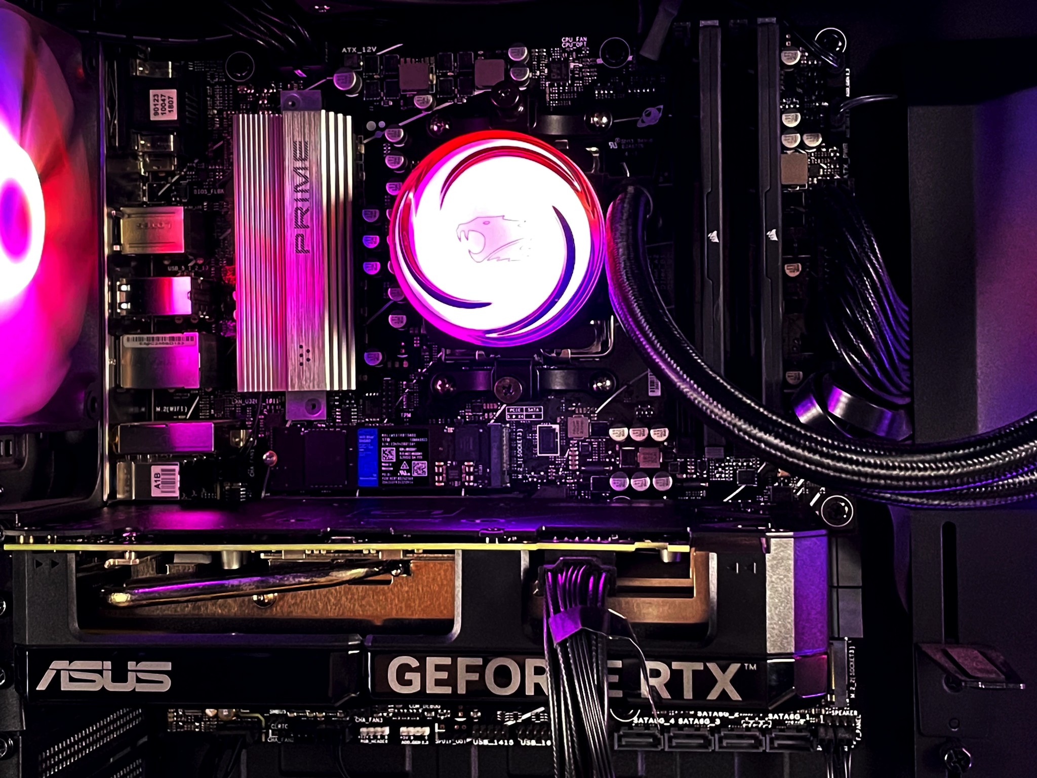 👻 DARKSIDE Gaming PC | RTX 4070 SUPER | Ryzen 5 7600 | 32GB RAM | 1TB SSD | WiFi and BT | Free Ship