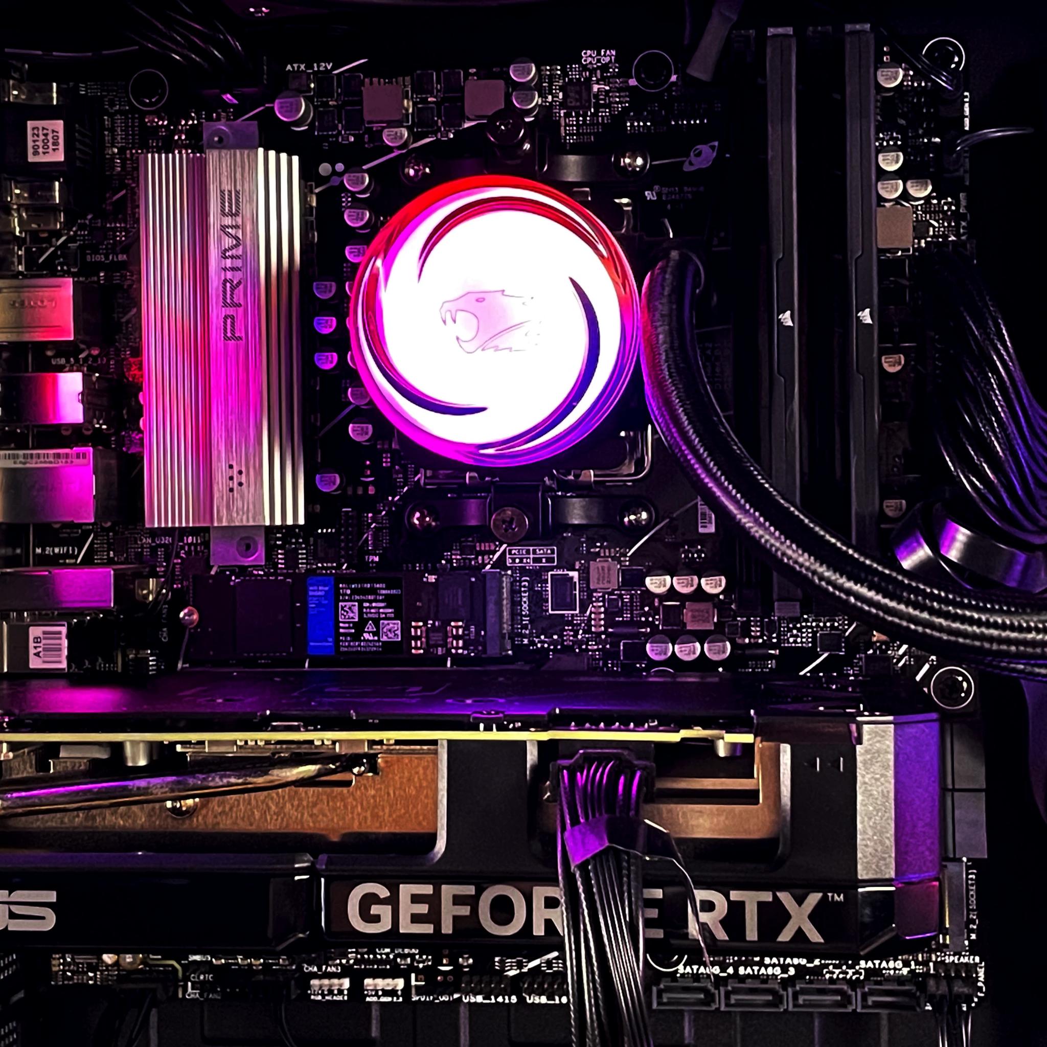 👻 DARKSIDE Gaming PC | RTX 4070 SUPER | Ryzen 5 7600 | 32GB RAM | 1TB SSD | WiFi and BT | Free Ship