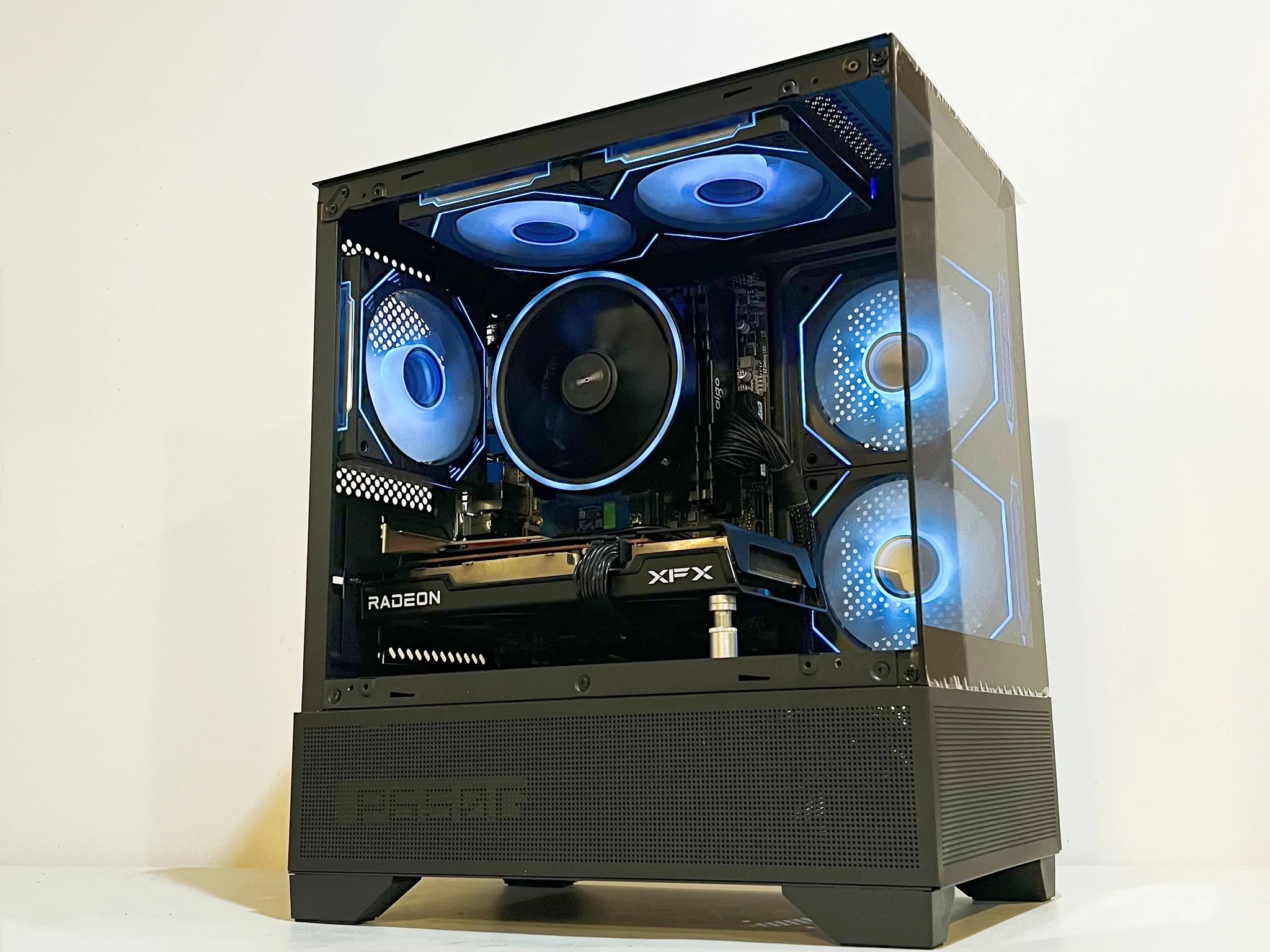 🔥Limited time🔥 RX 6600|R5-5600|1TB M.2|32GB RAM|ARGB Fans|-DepxTech Pre-Built PC