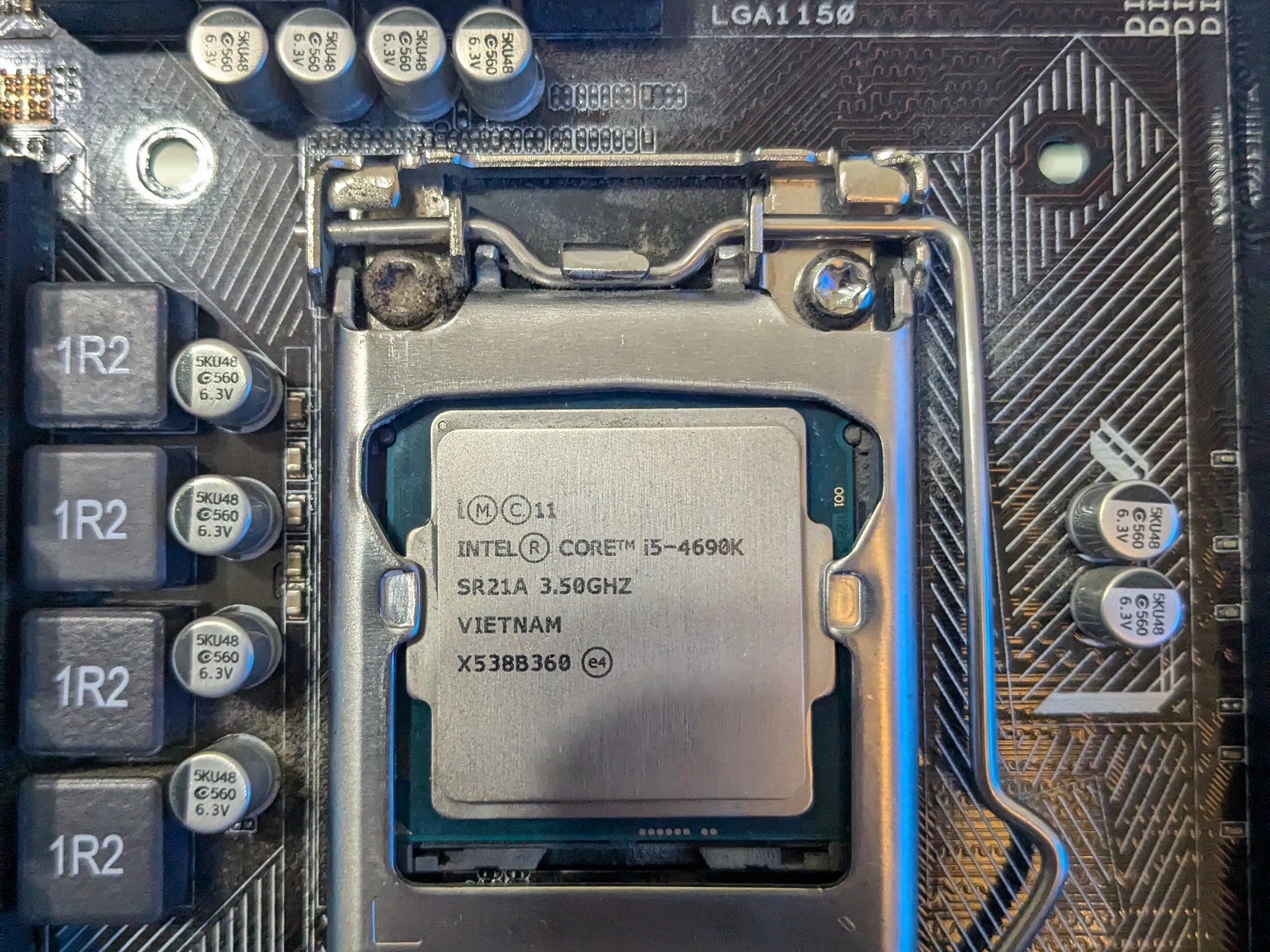 i5-4690k + Asus Z97-A motherboard LGA 1150 ATX  TESTED