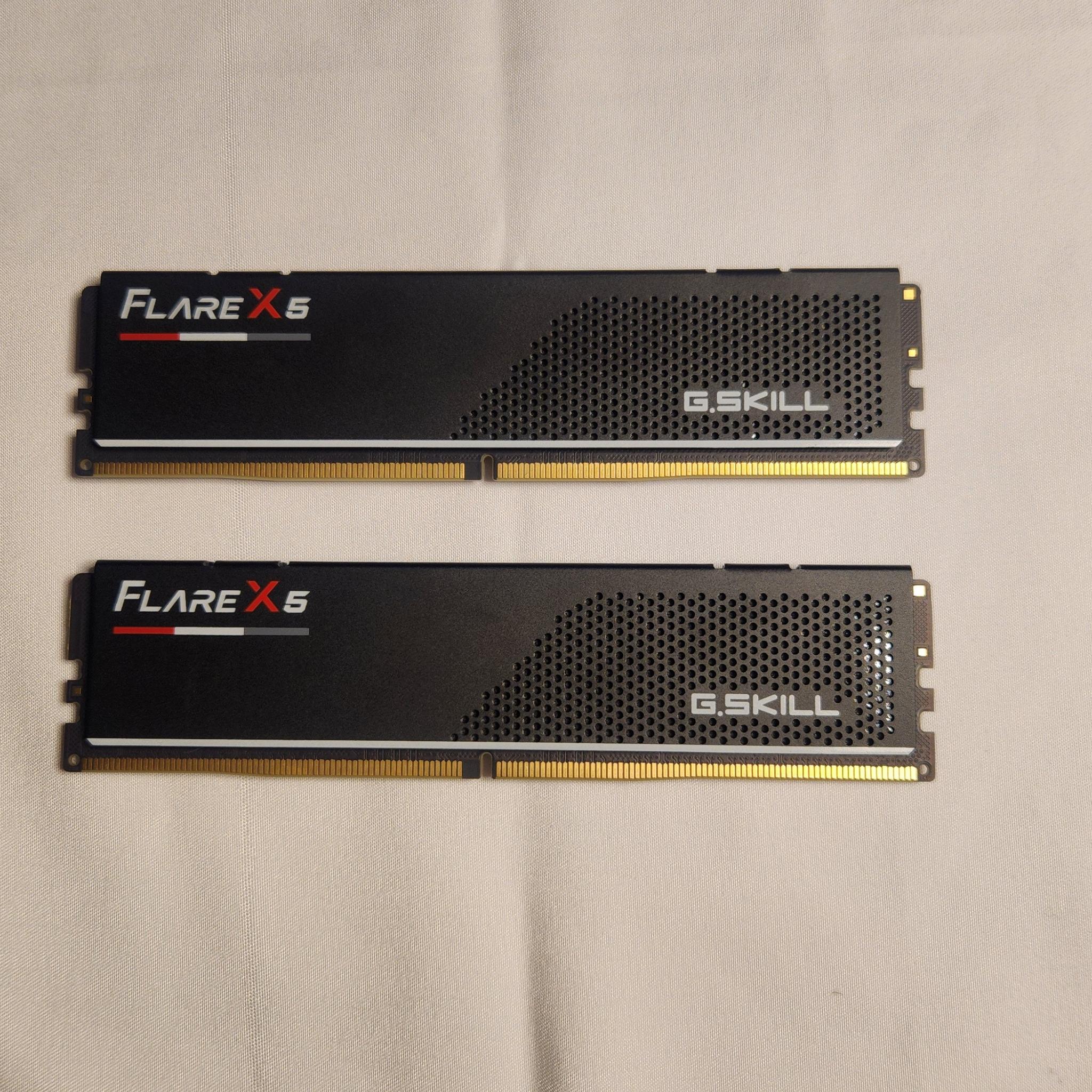 G.Skill FlareX5 DDR5-6000 32GB (2x16GB) CL36 1.35V Intel XMP / AMD EXPO