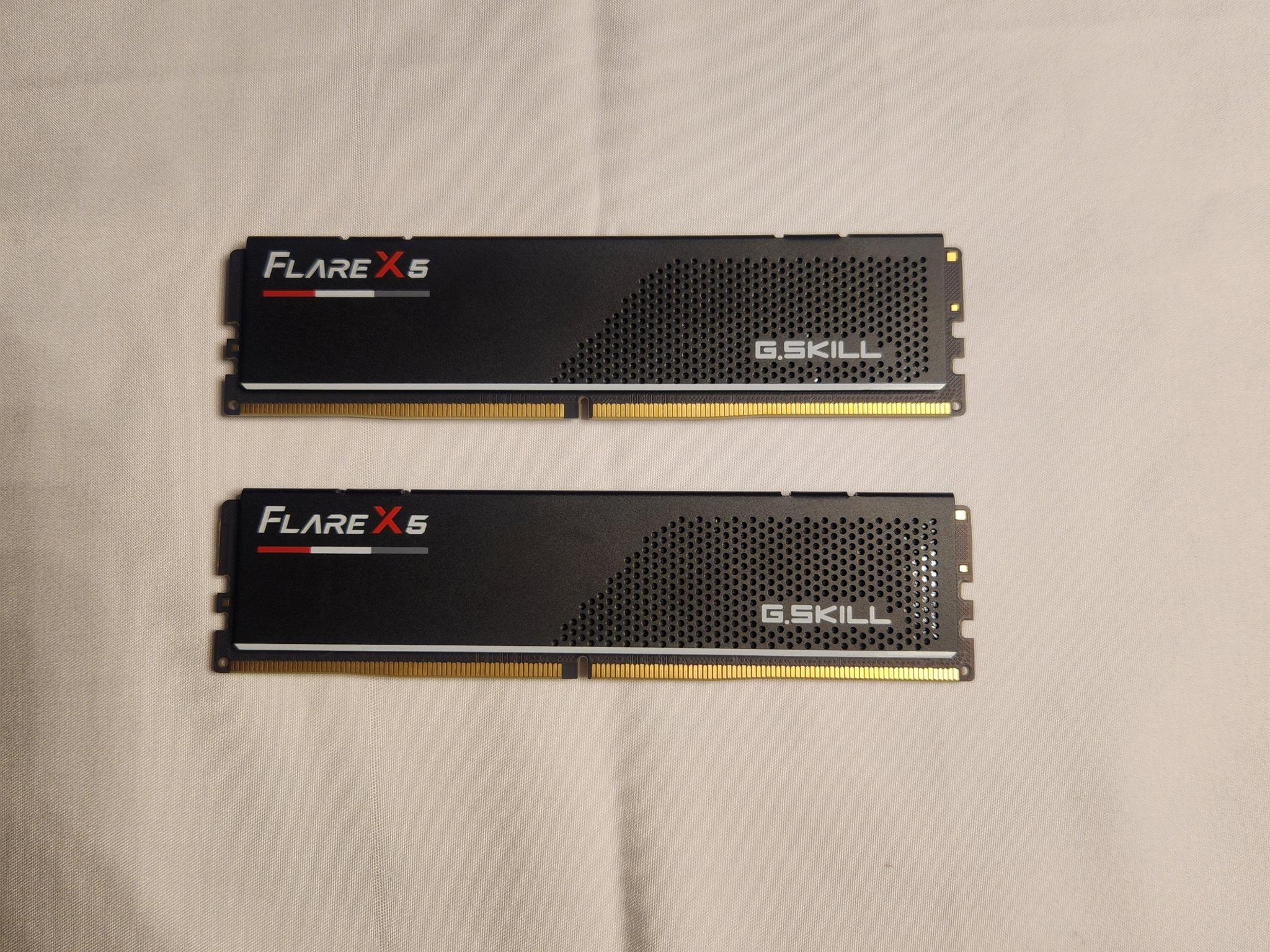 G.Skill FlareX5 RAM DDR5-6000 32GB (2x16GB) CL36 1.35V Intel XMP / AMD EXPO