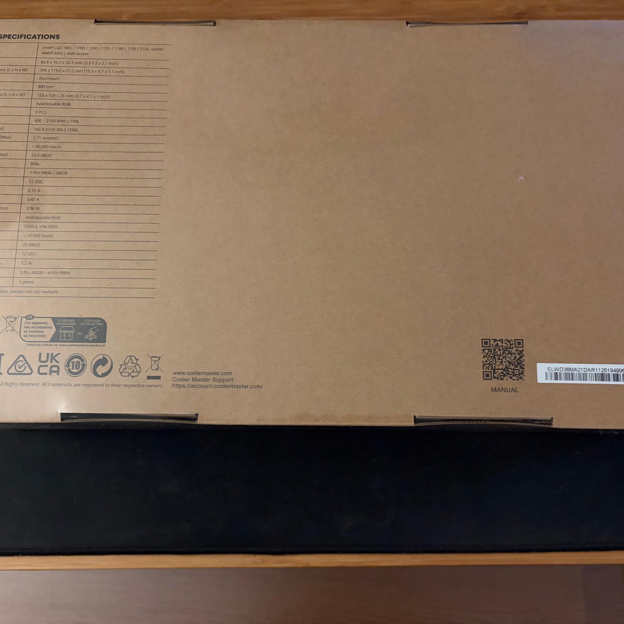 Cooler Master 360 Elite Liquid CPU Liquid Cooler