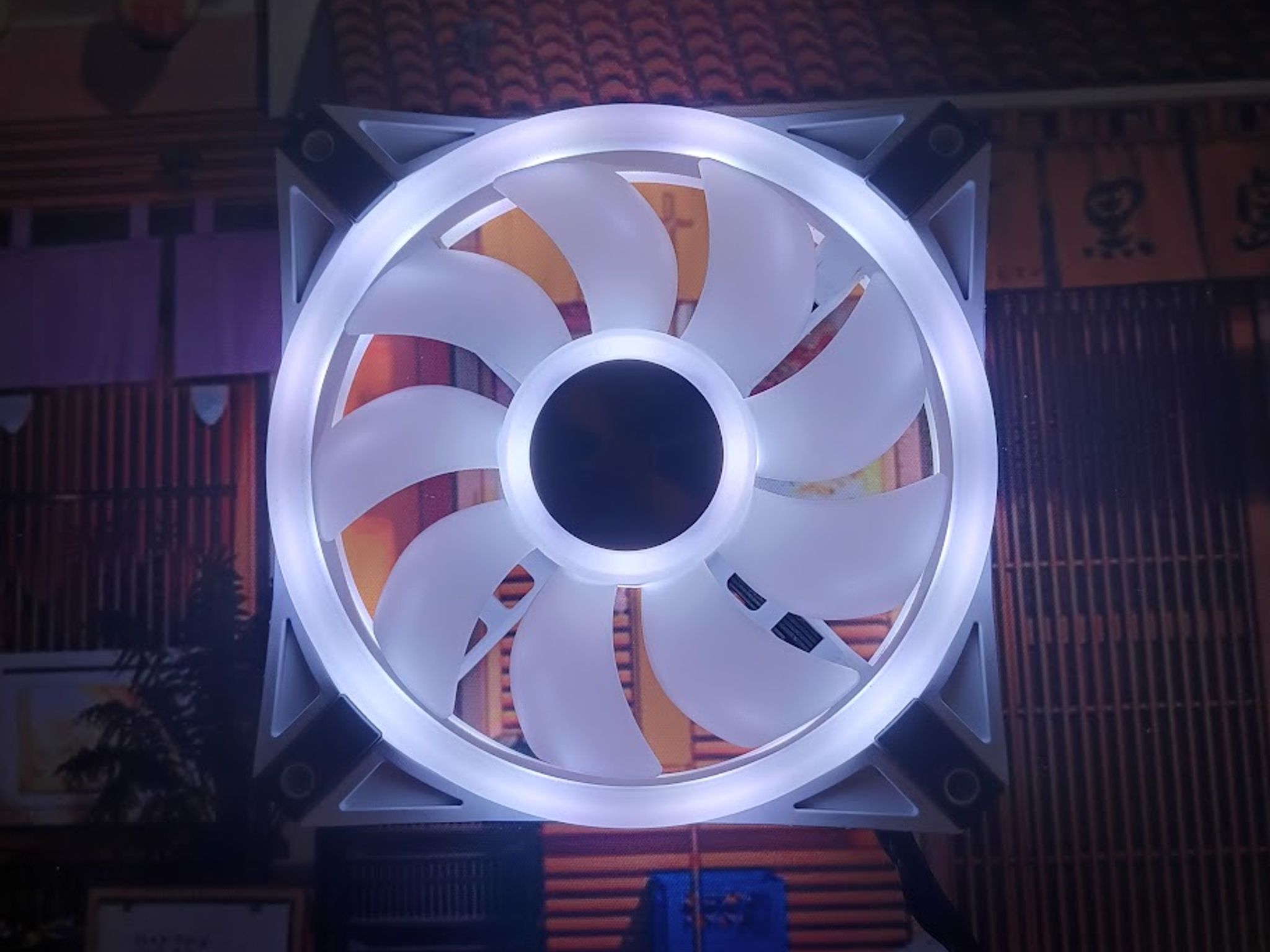 Corsair iCUE QL120 RGB 120mm PWM White Fan
