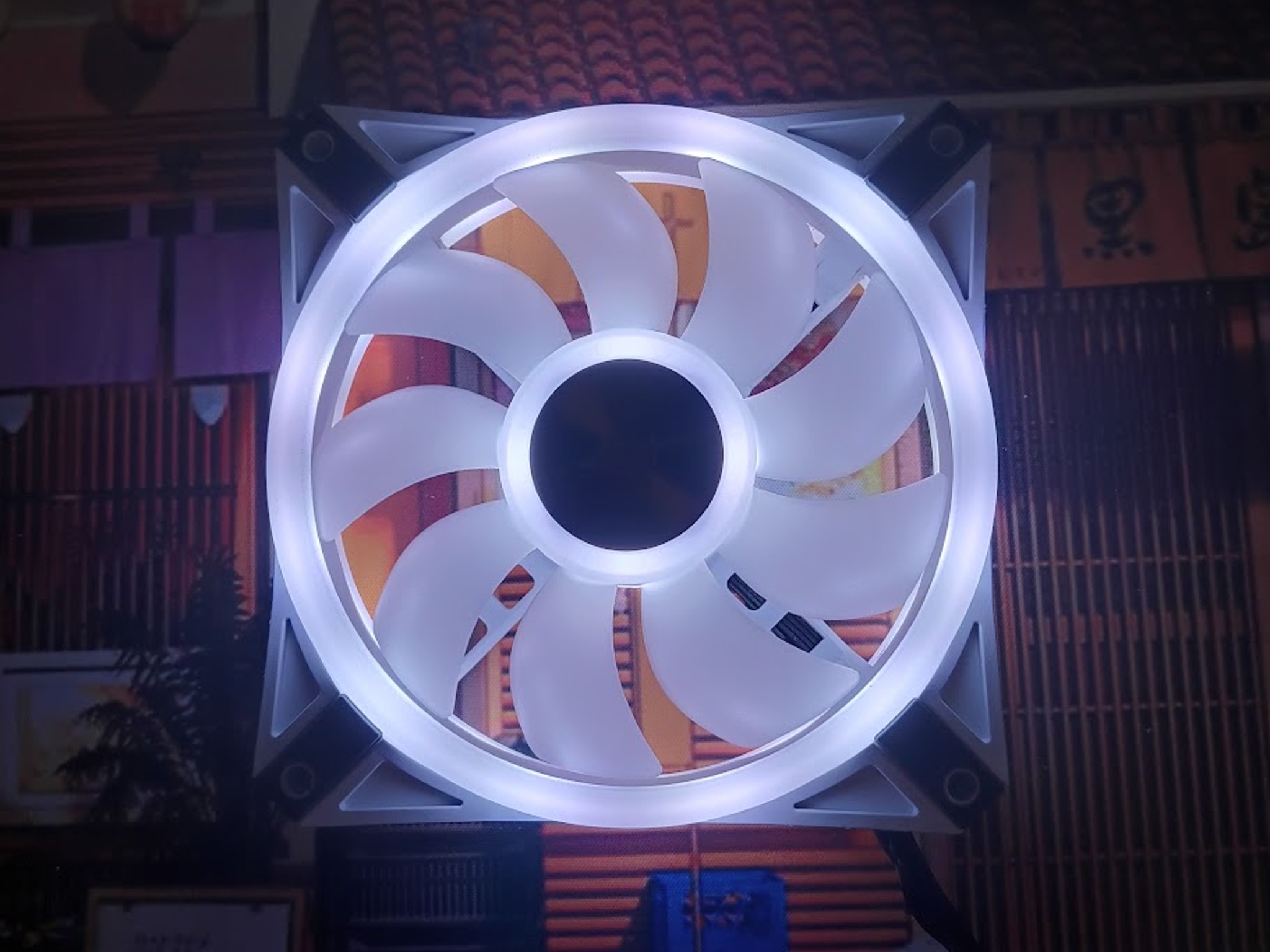 Corsair iCUE QL120 RGB 120mm PWM White Fan