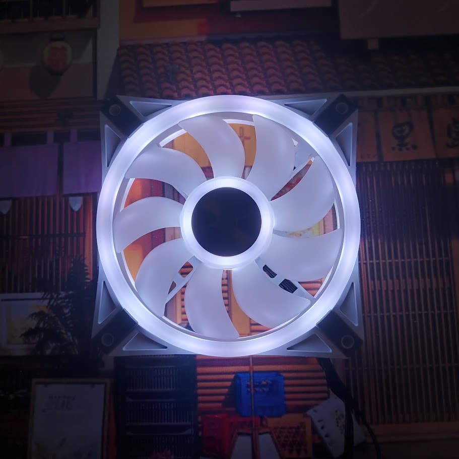 Corsair iCUE QL120 RGB 120mm PWM White Fan