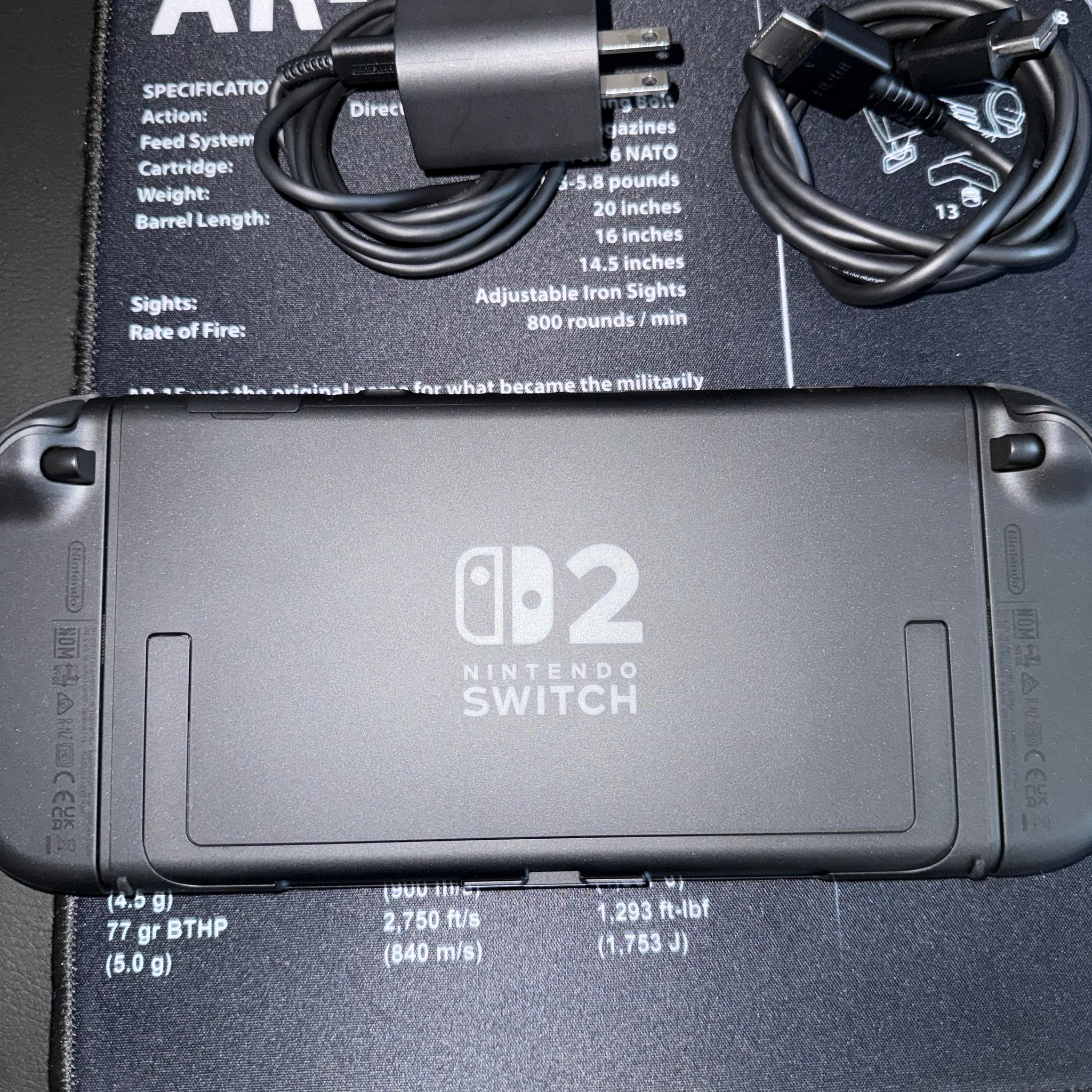 Nintendo Switch 2, Case, Pro Controller and many Games!