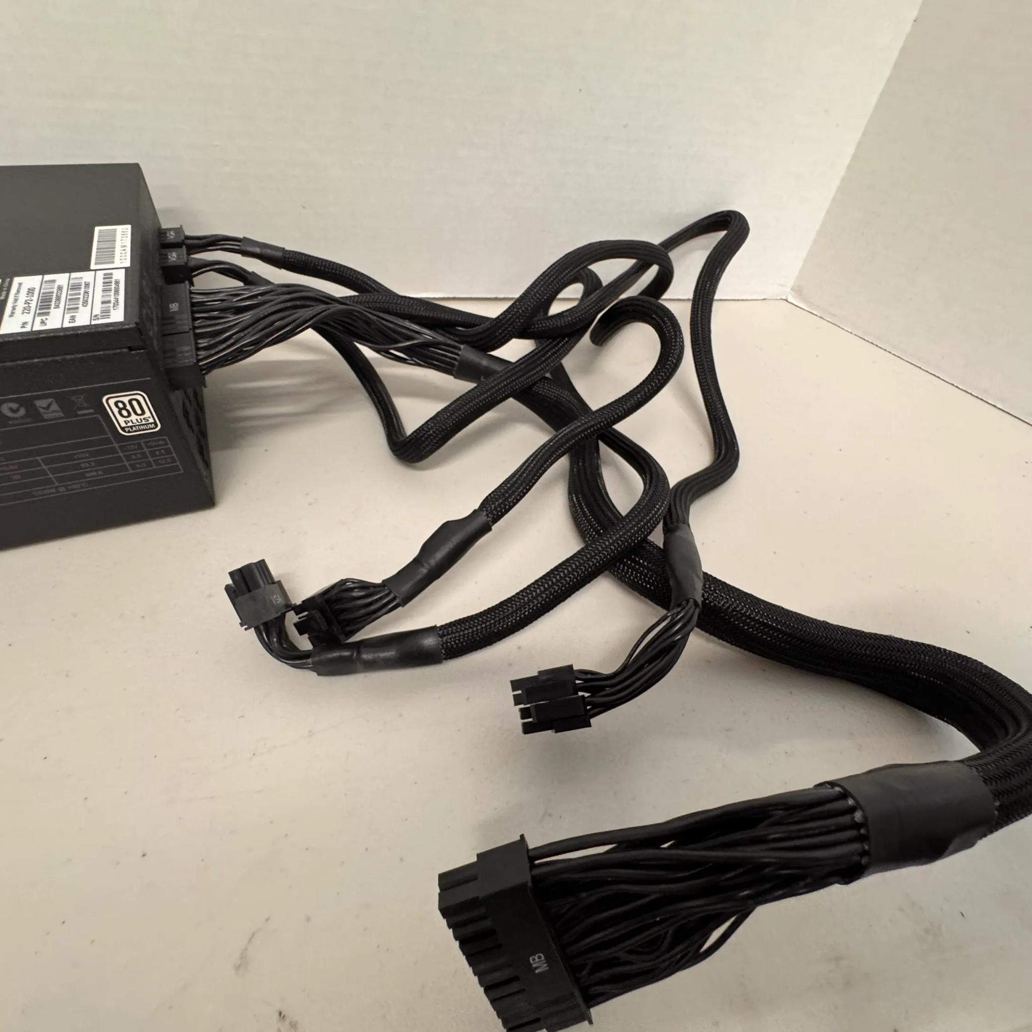 🔌 EVGA 1000W 80+ Platinum PSU Excellent Condition w/ All Cables Included