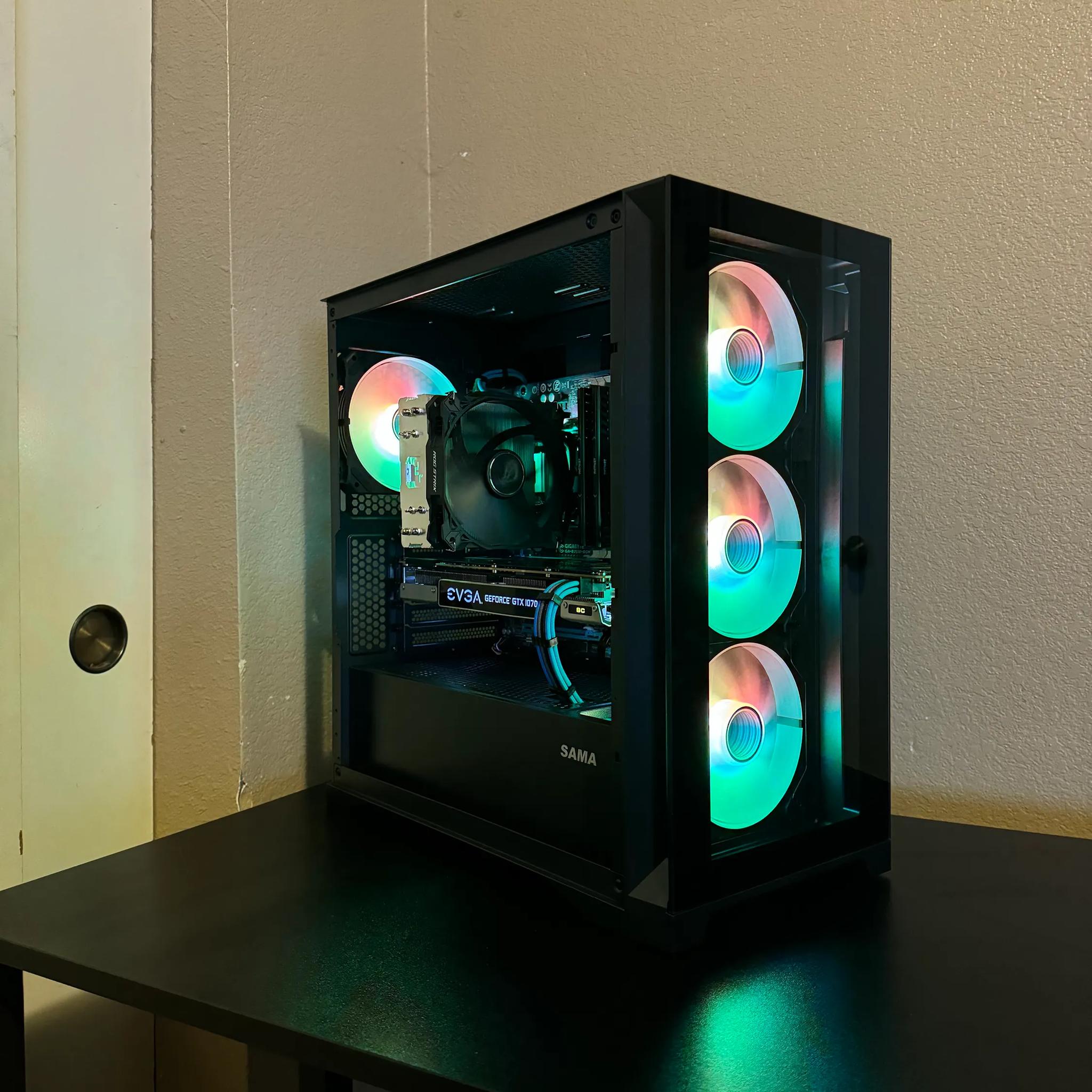 Budget Gaming PC! i7 3770S | GTX 1070 | 1TB SSD | 16GB Ram | WIFI