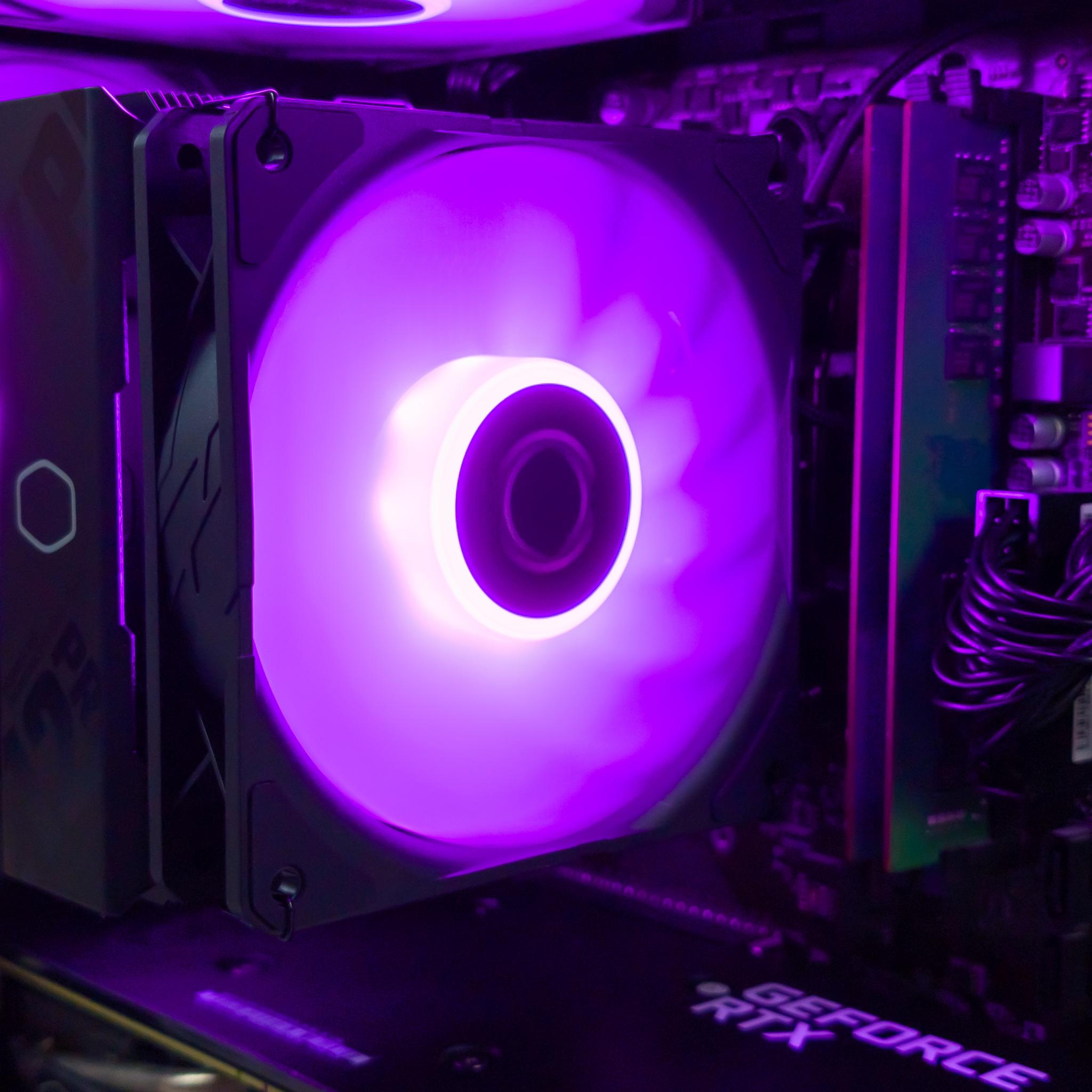 💜🖤 RTX 3070 / Ryzen 7 3700X / 32GB Gaming PC 🖤💜