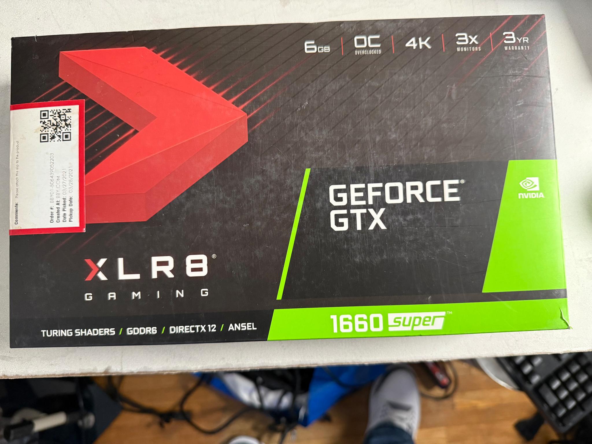 GeForce GTX™ 1660 Super XLR Gaming 6gb