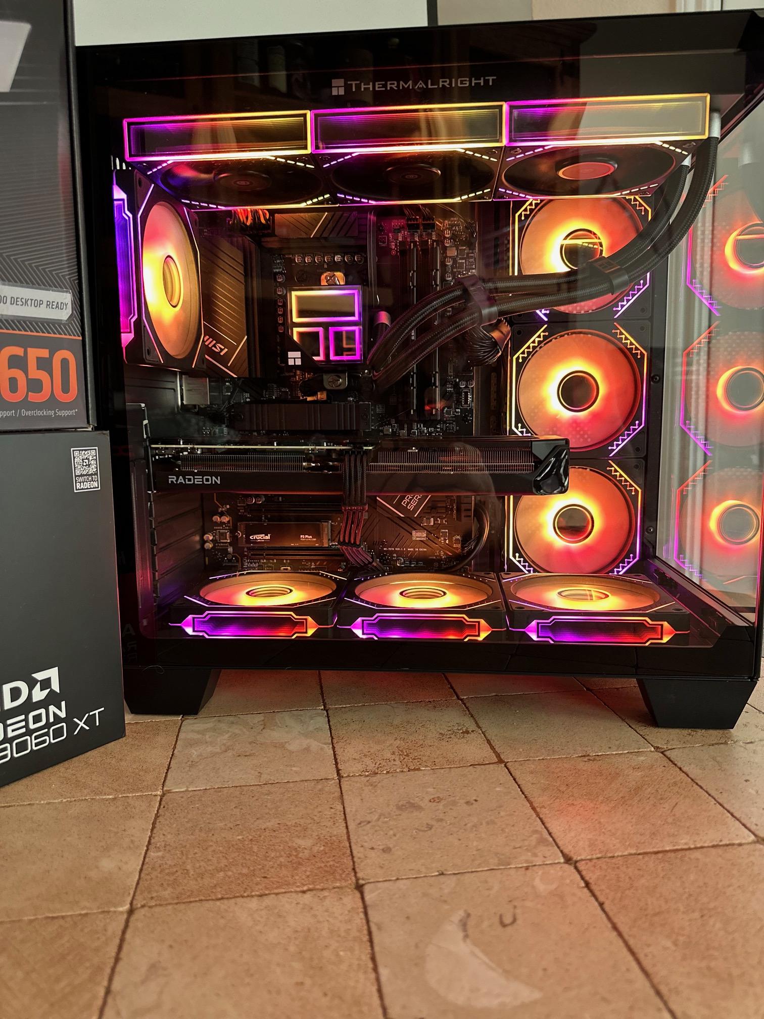 Ryzen 5 7600X / RX 9060XT 16GB, 500GB & 1TB M.2 SSD, Mid-Tower Gaming PC