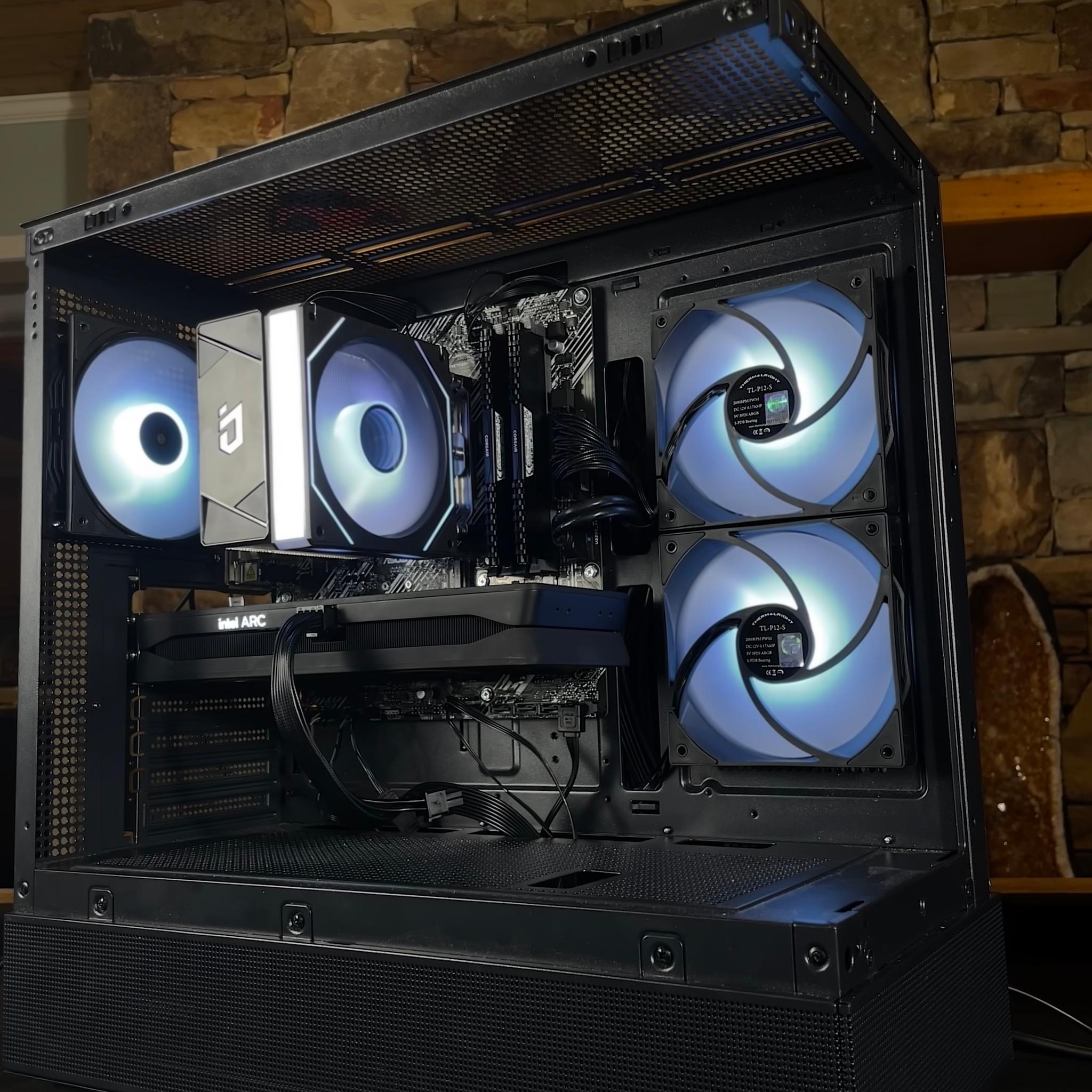 Ryzen 5 3600+Intel Arc B580