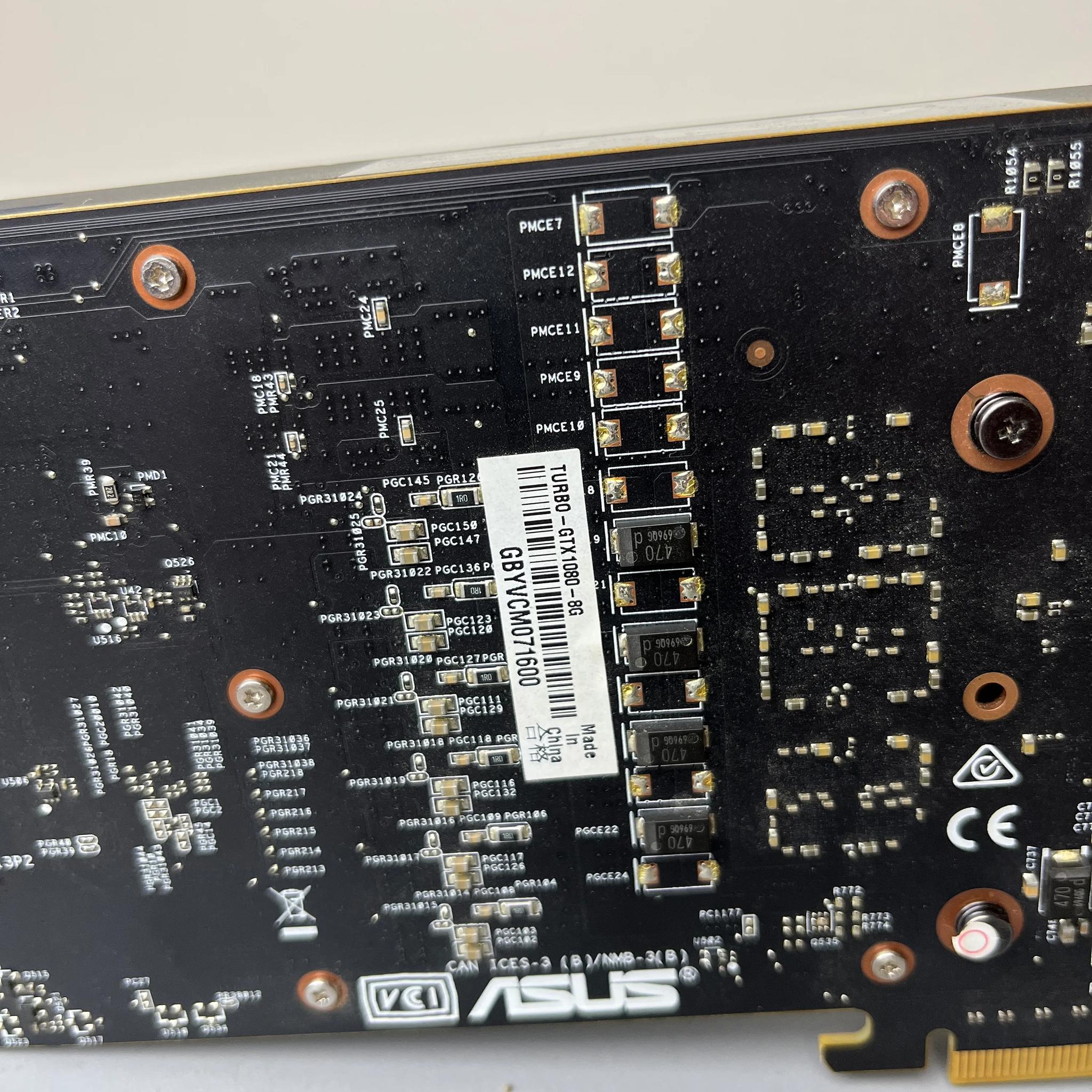 ASUS Turbo GeForce® GTX 1080 8GB GDDR5X