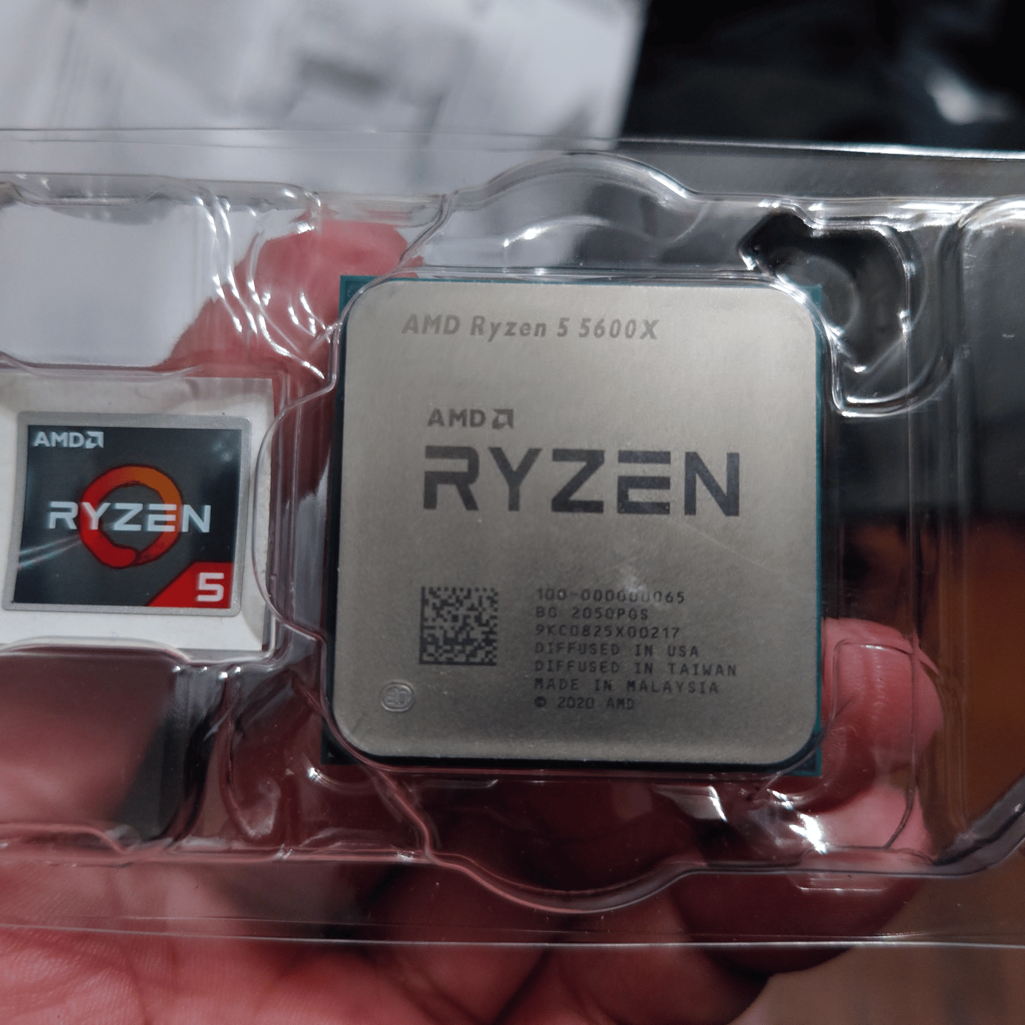 Used AMD Ryzen 5 5600x 6-core cpu