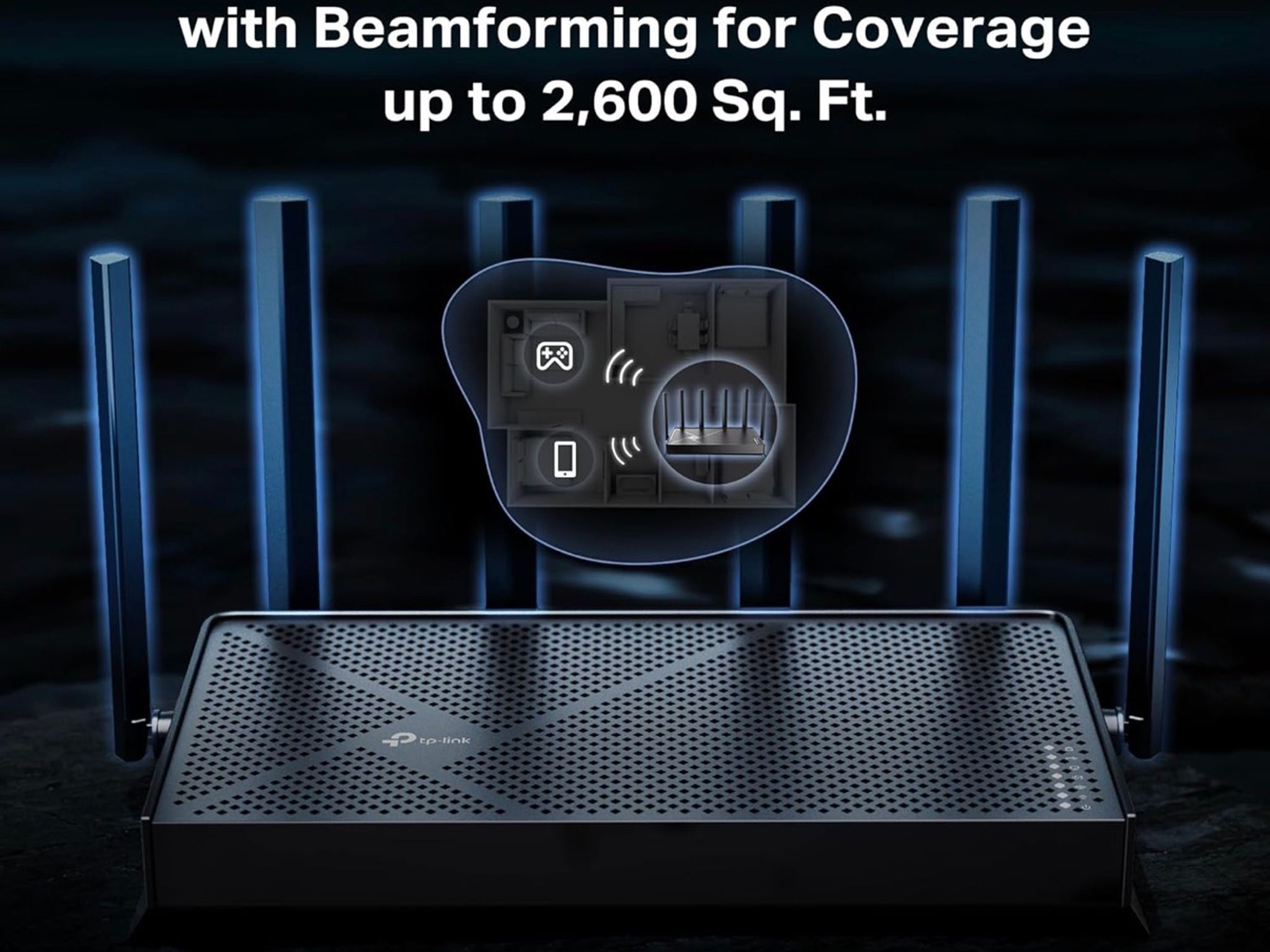 WiFi 7 TP-Link Tri-Band BE9700 Router