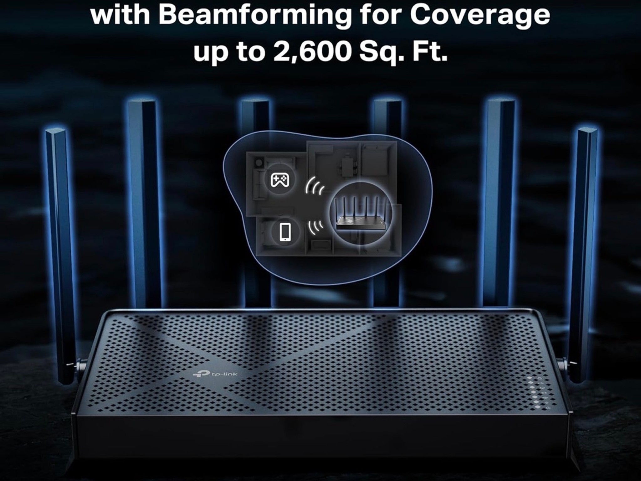 WiFi 7 TP-Link Tri-Band BE9700 Router