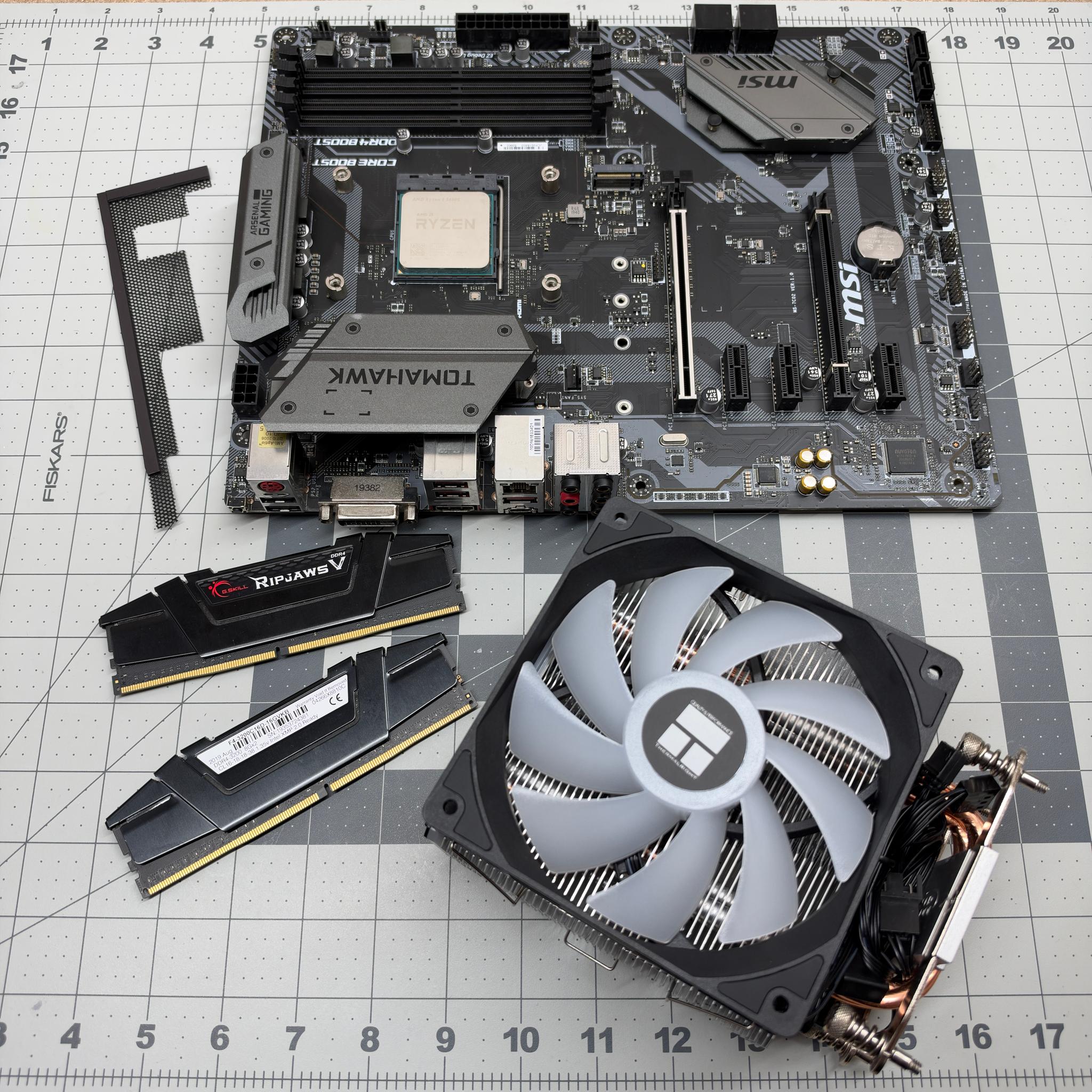 CPU + RAM + Motherboard + Cooler Bundle