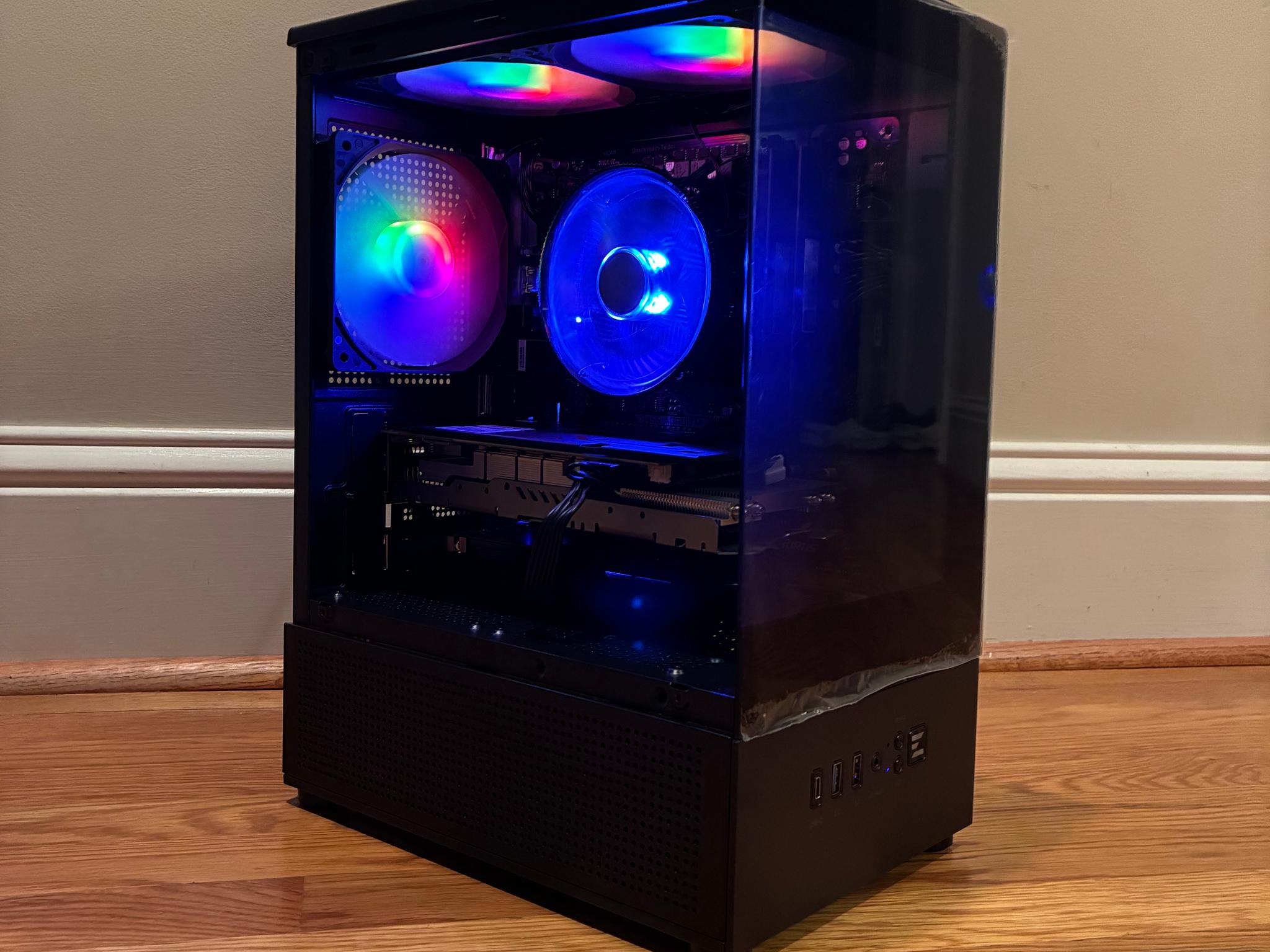 R5 5600 RX 580 8GB CUSTOM GAMING PC 16GB DDR4 512GB SSD WIFI 6E RGB WINDOWS 10/11