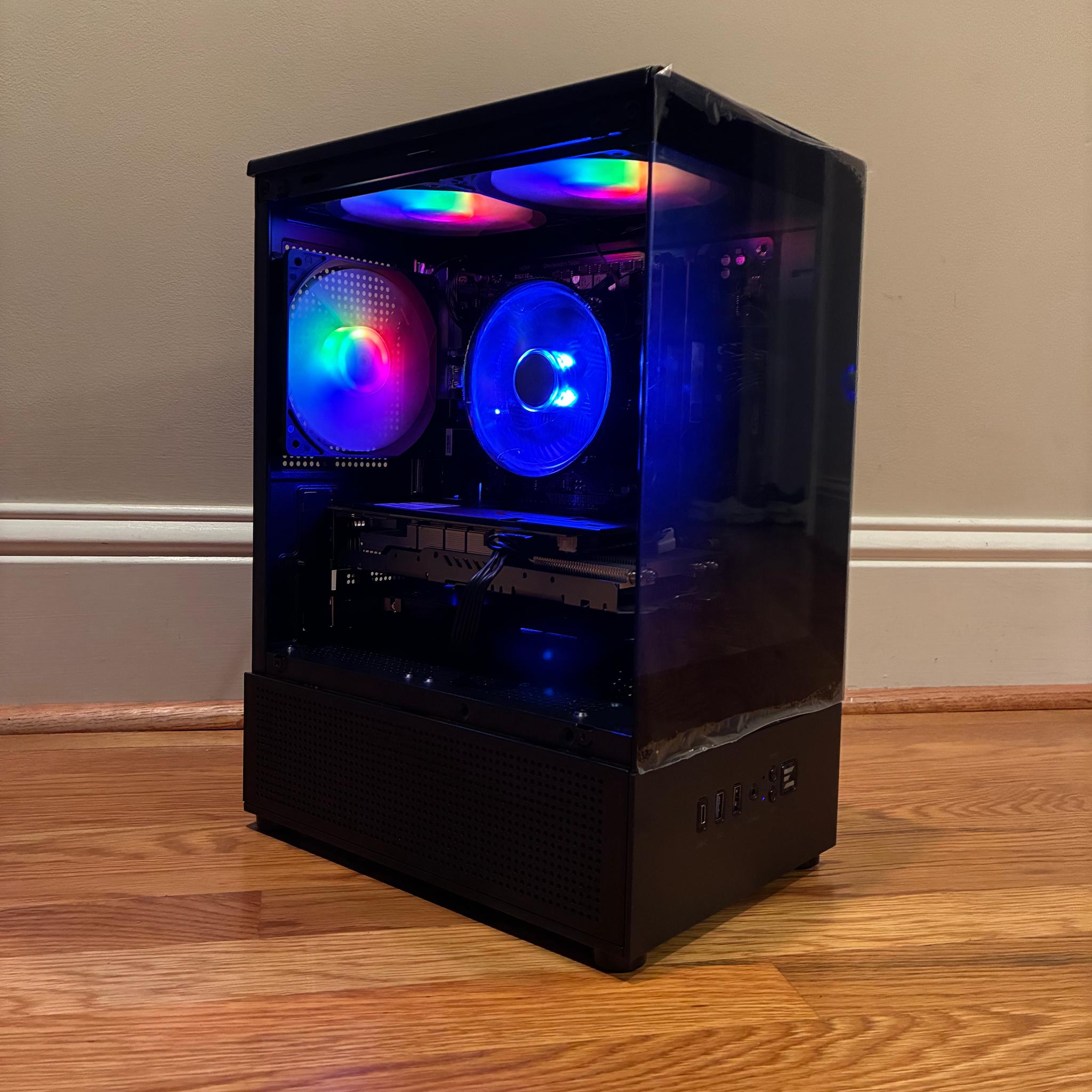 R5 5600 RX 580 8GB CUSTOM GAMING PC 16GB DDR4 512GB SSD WIFI 6E RGB WINDOWS 10/11