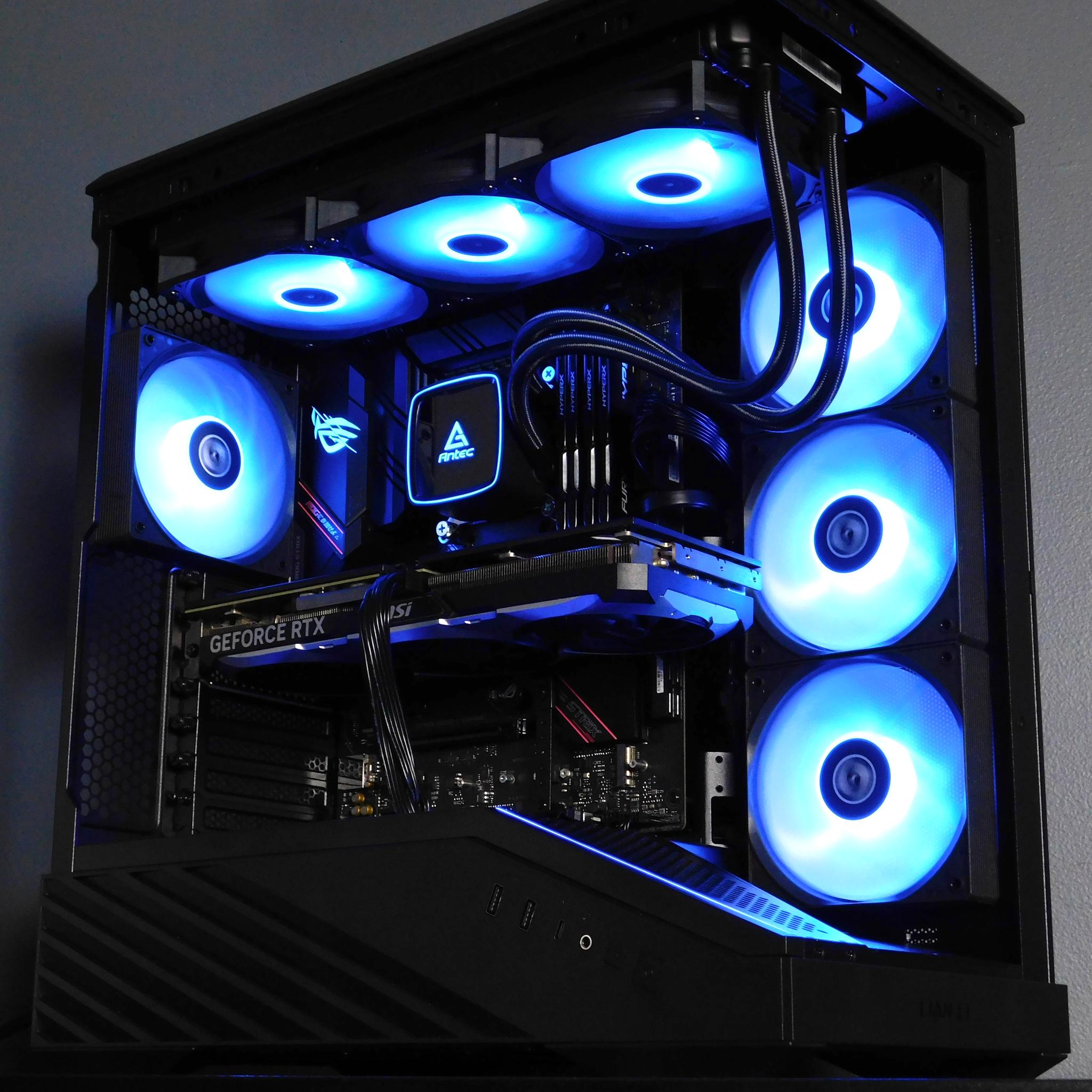 RTX Beast Gaming PC - RTX 4070, Ryzen 7 5800X, 32GB RAM, 1TB SSD