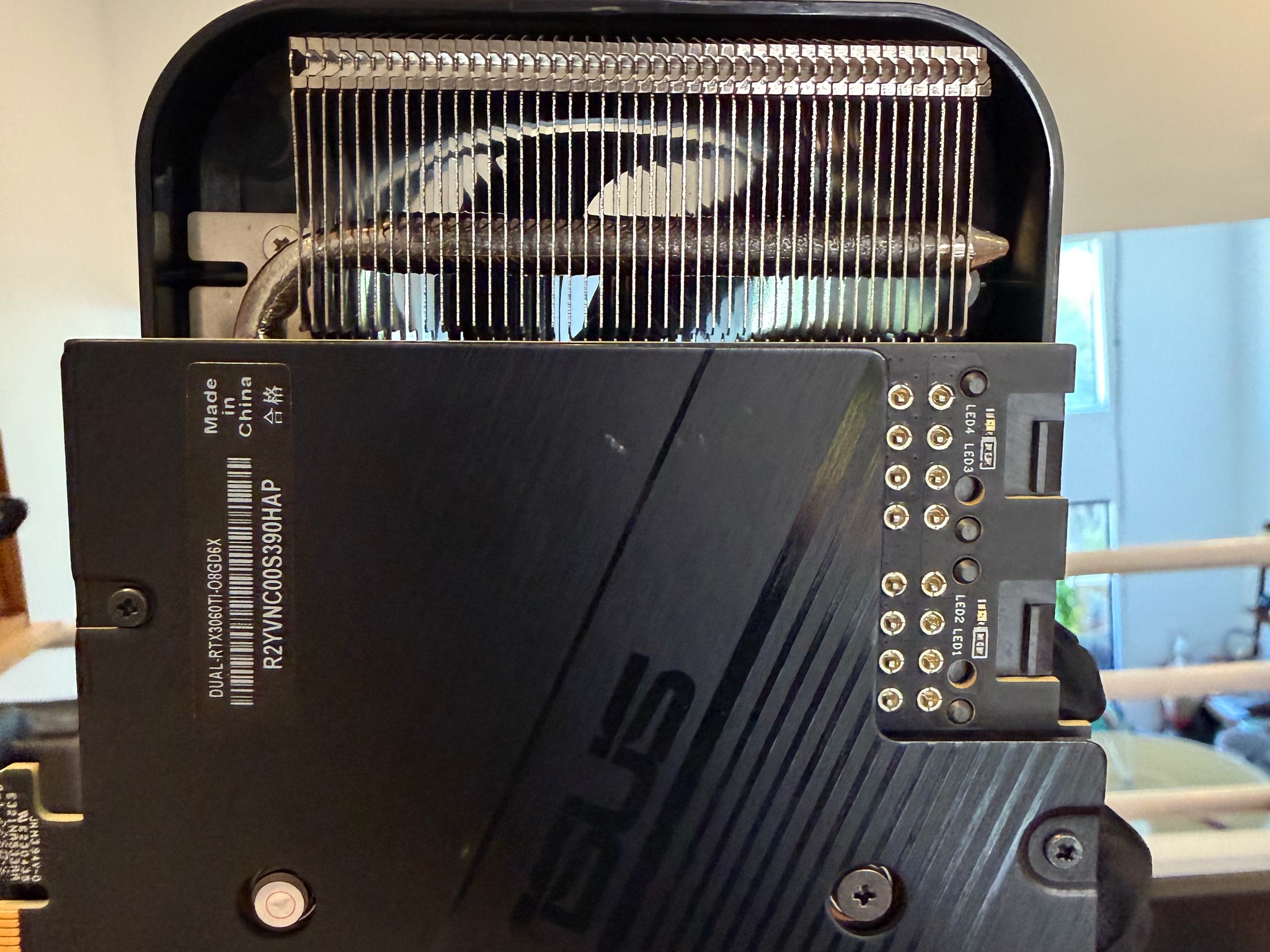 ASUS DUAL GeForce RTX 3060 Ti GDDR6X
