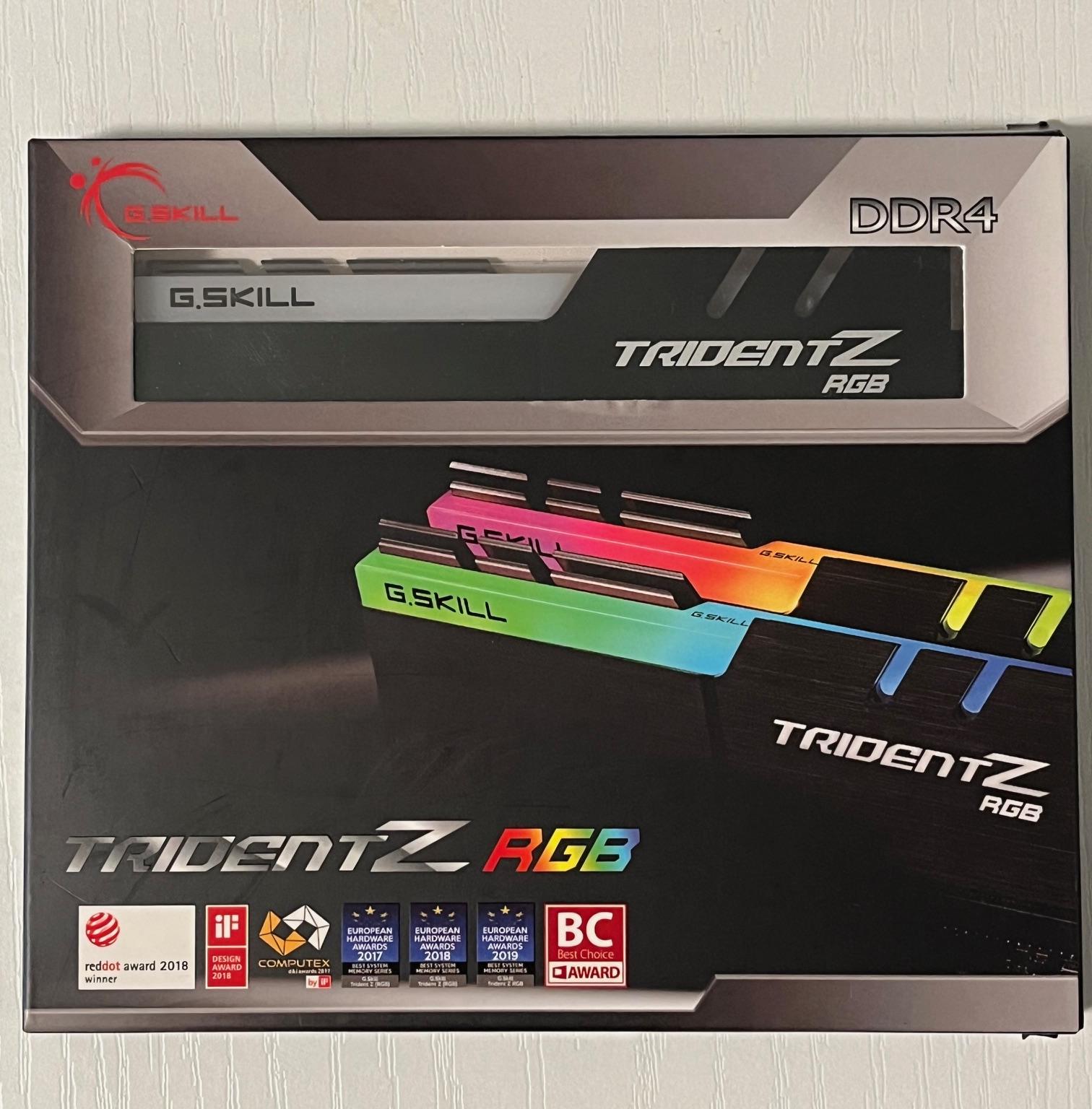 G.SKILL Trident Z RGB Series (XMP) DDR4 RAM 16GB (2x8GB)