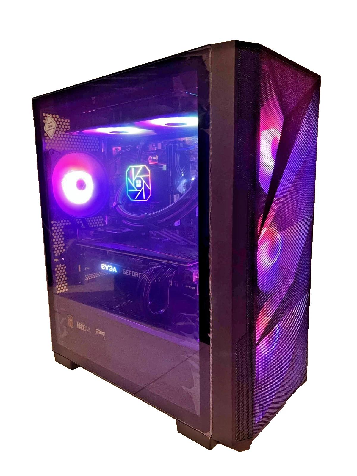 RTX 3060 Ti Gaming PC Ryzen 5 5500, 32GB DDR4 3200MT/s, 1 TB NVMe SSD.