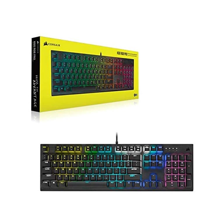 Corsair K60 RGB PRO Low Profile Mechanical Gaming Keyboard - Like New, Open Box