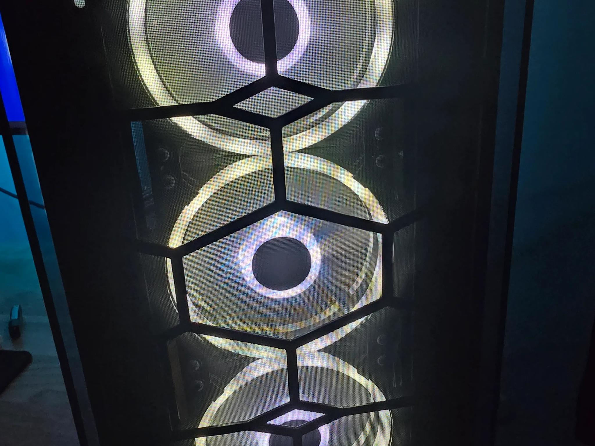 Corsair Crystal 570X Tempered Glass Case W/ Power Supply Case Fans (6) & More