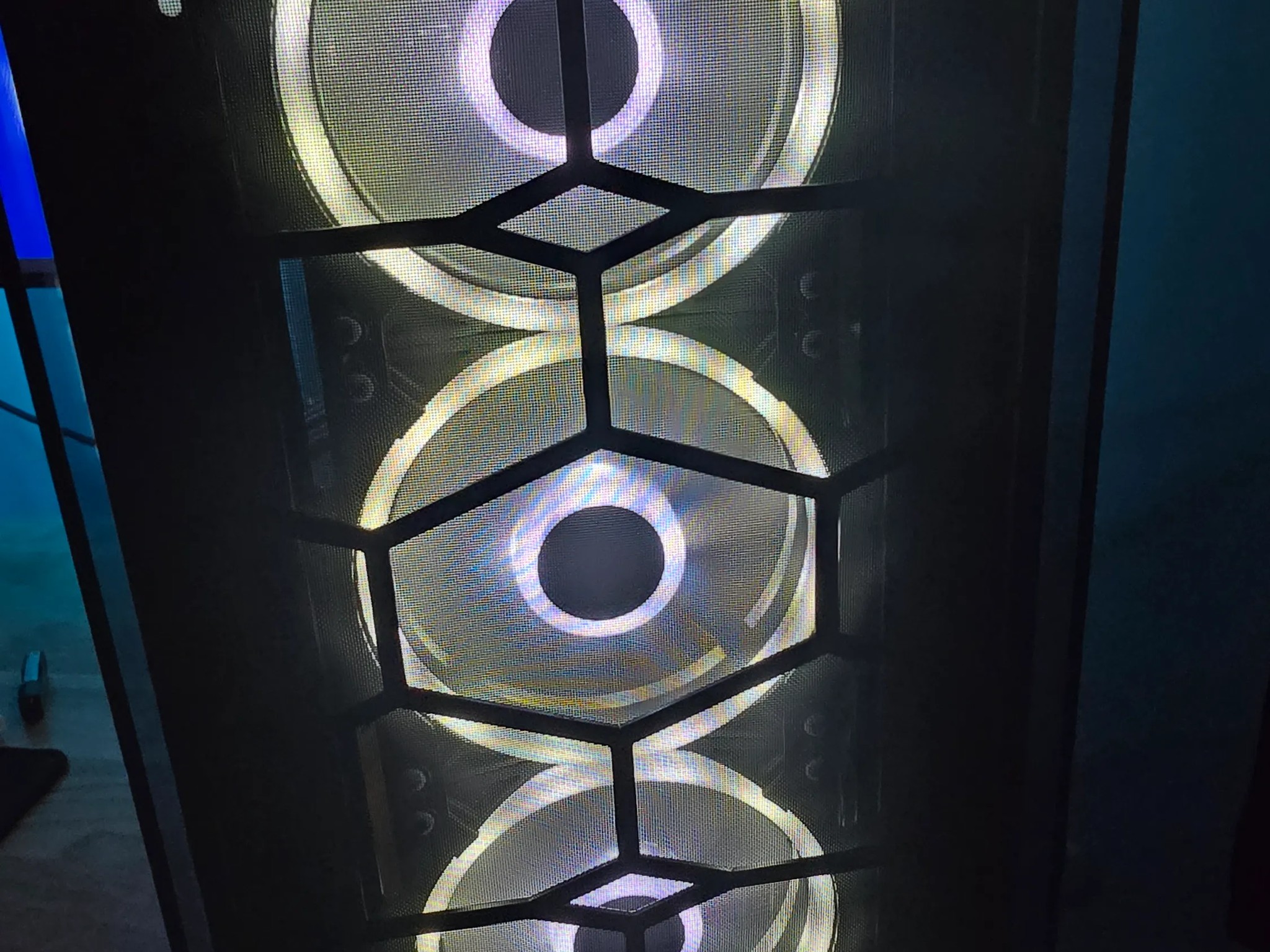 Corsair Crystal 570X Tempered Glass Case W/ Power Supply Case Fans (6) & More