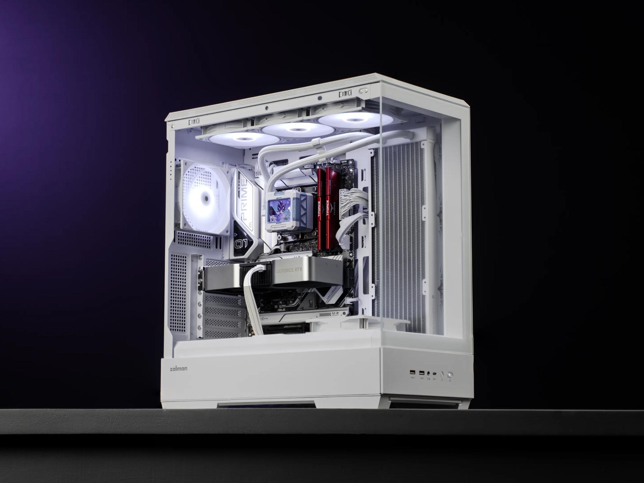 “ProForm 01” RTX 4070 FE i7 14700F 2TB 32GB Windows 11 Liquid Cooled Workstation Gaming PC