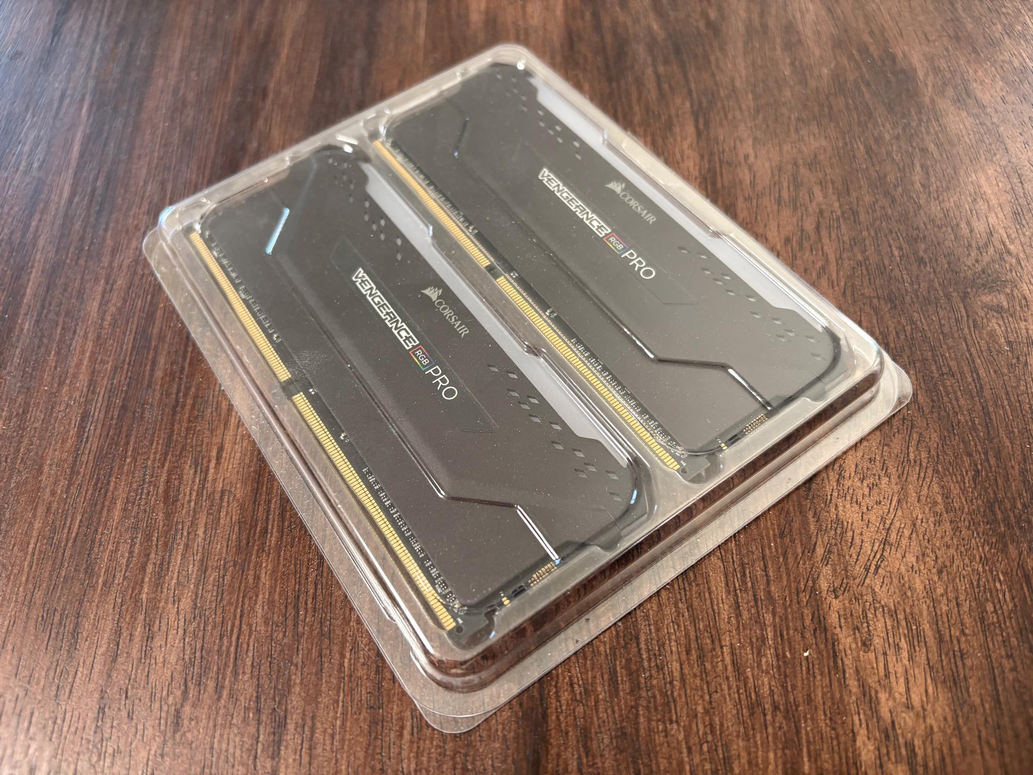 Corsair Vengance PRO RGB DDR4 2x8 (16GB) RAM Sticks 3200 MHz