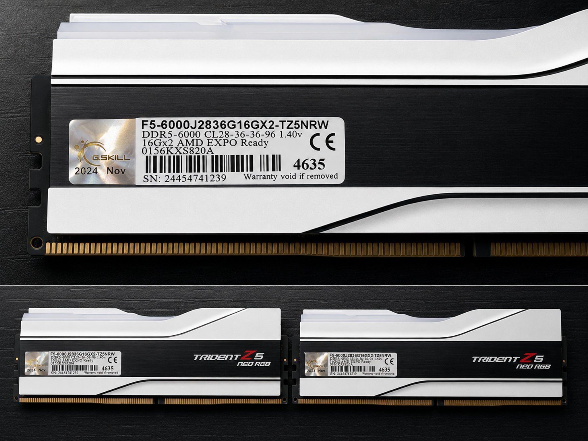 G.Skill Trident Z5 Neo RGB 32GB DDR5-6000 CL28 (2x16GB)
