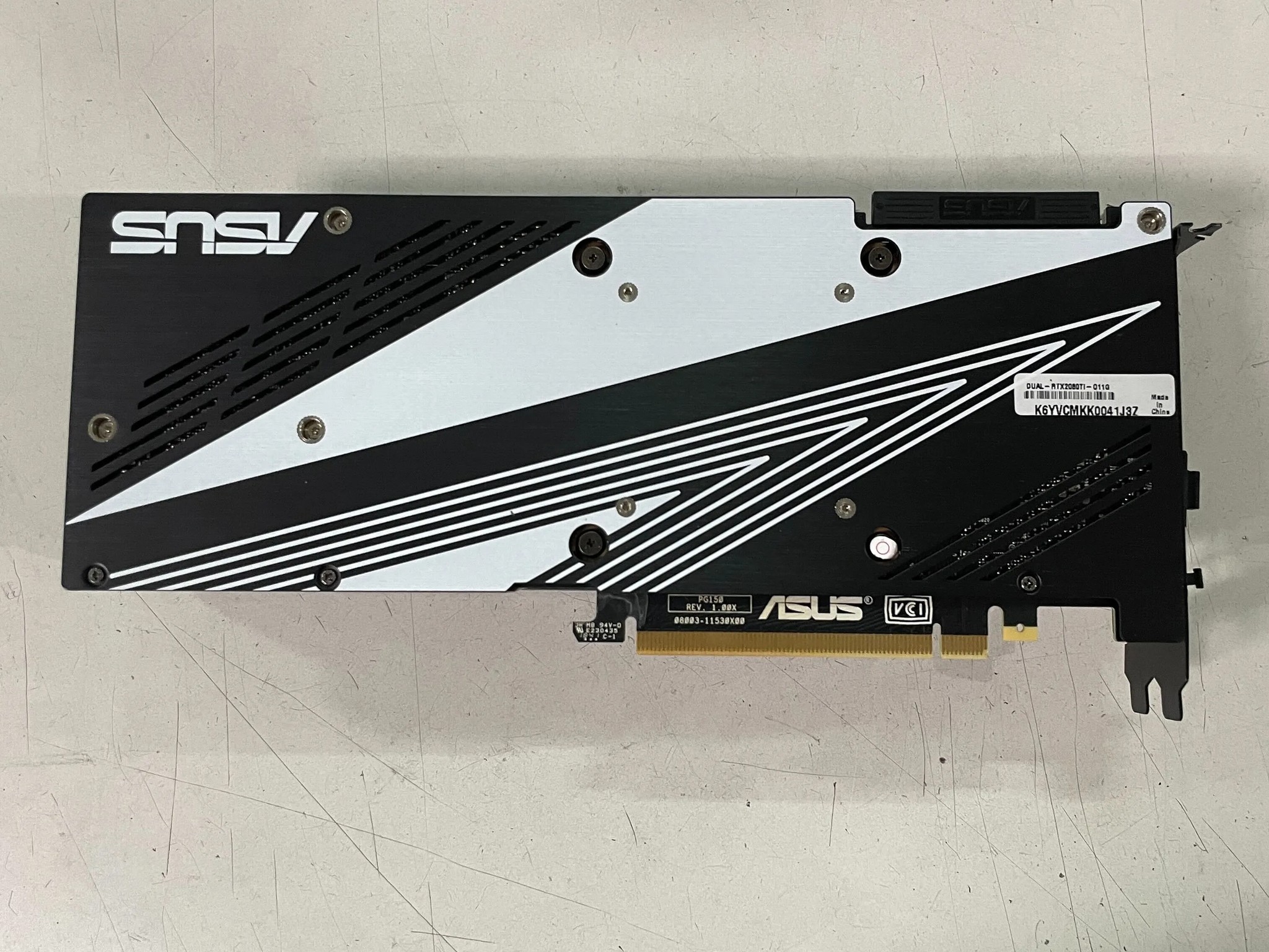 ASUS RTX 2080Ti DUAL ARTIFACTING SEE PHOTOS