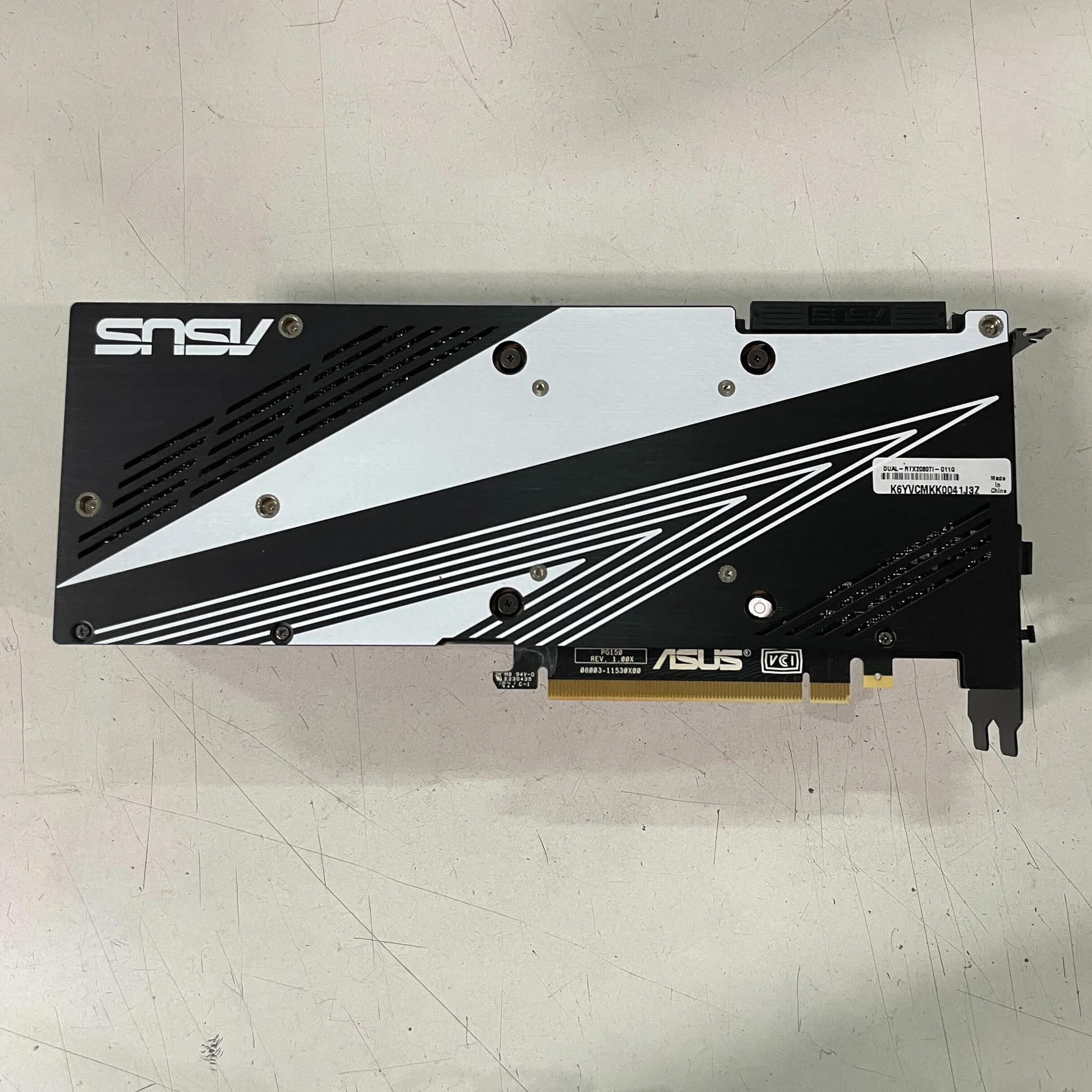 ASUS RTX 2080Ti DUAL ARTIFACTING SEE PHOTOS