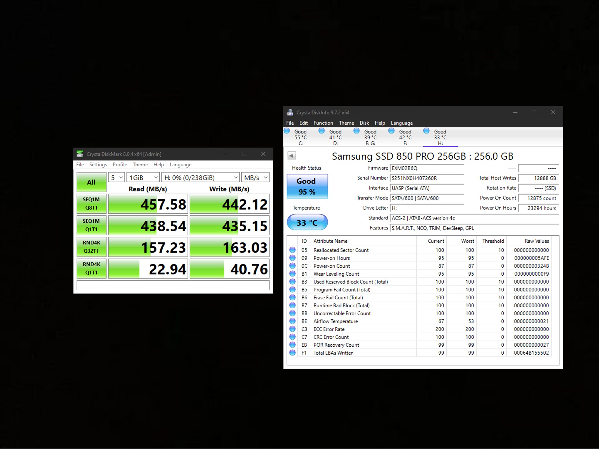 Samsung 850 PRO SSD