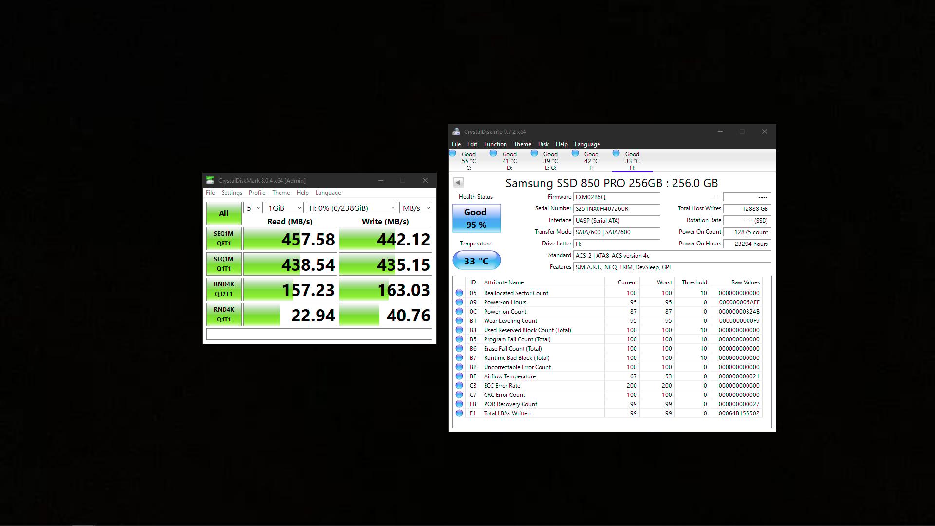 Samsung 850 PRO SSD