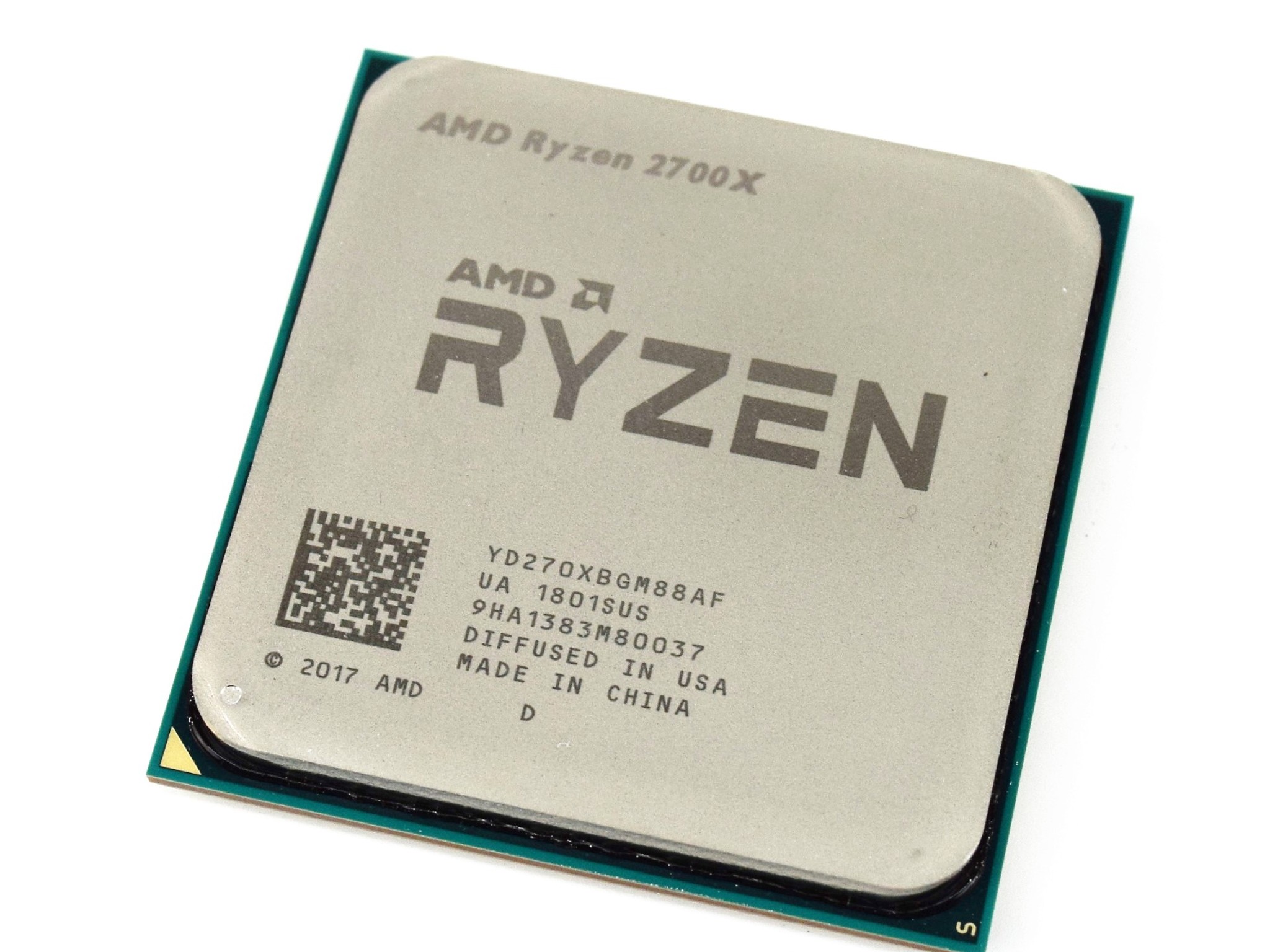 AMD Ryzen 7 2700X 3.7 GHz (Up to 4.3 GHz Boost) 8-Core, 16-Threads 105W Socket AM4 CPU Processor